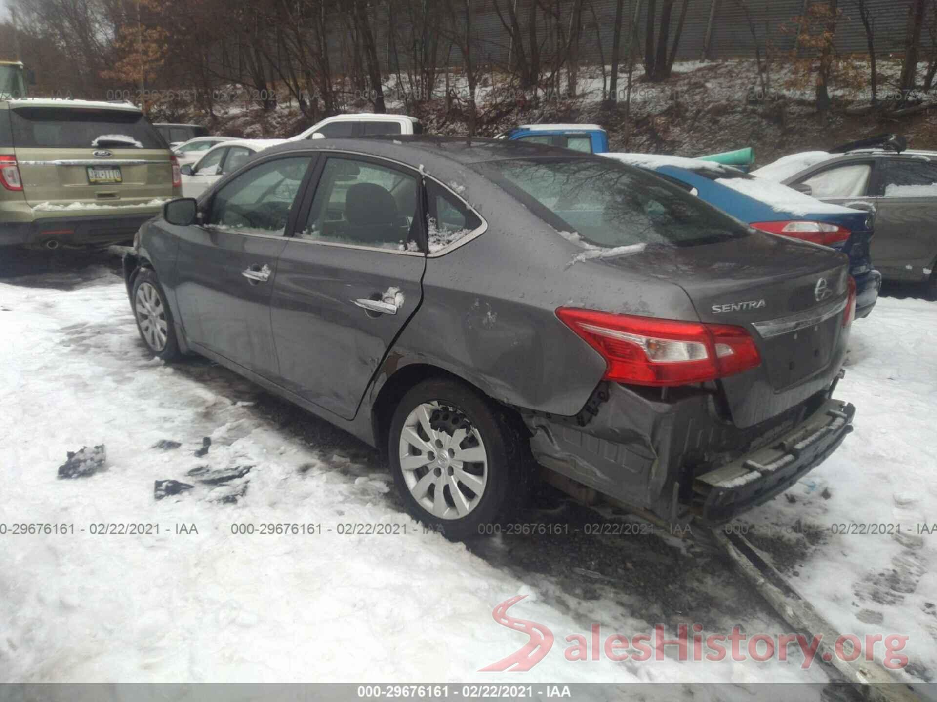 3N1AB7AP6GY237033 2016 NISSAN SENTRA