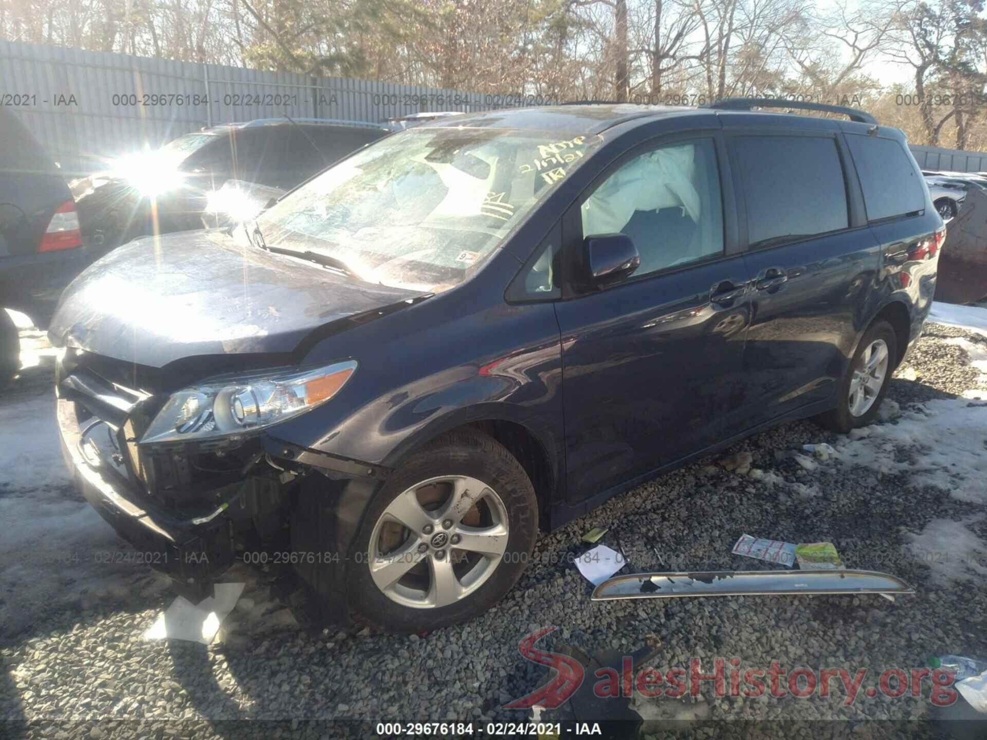 5TDKZ3DC2LS084215 2020 TOYOTA SIENNA