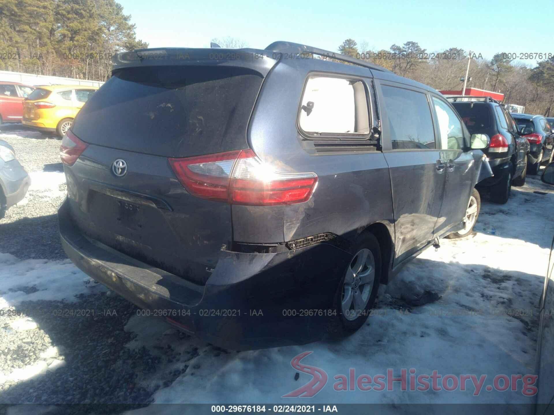 5TDKZ3DC2LS084215 2020 TOYOTA SIENNA