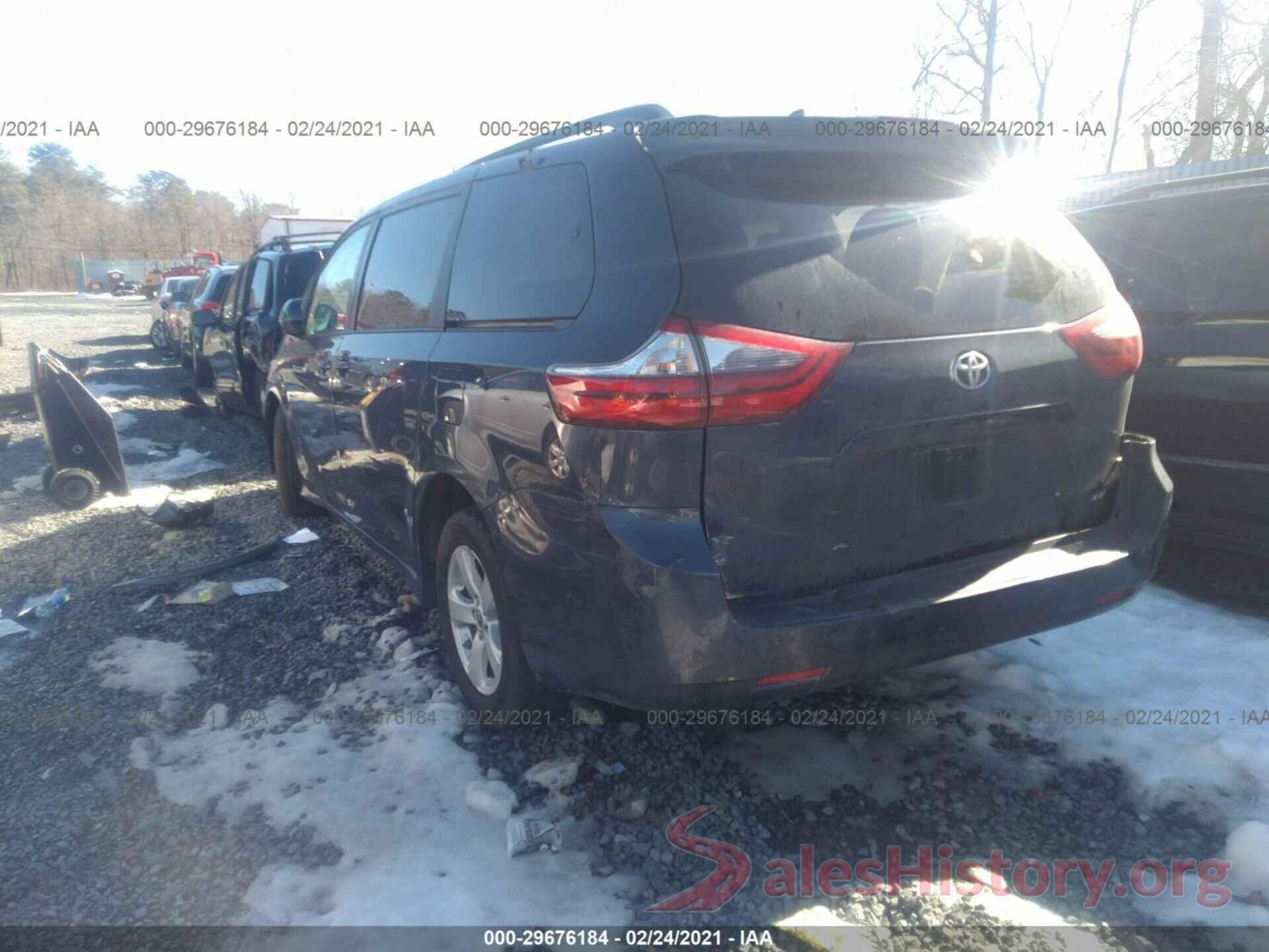 5TDKZ3DC2LS084215 2020 TOYOTA SIENNA