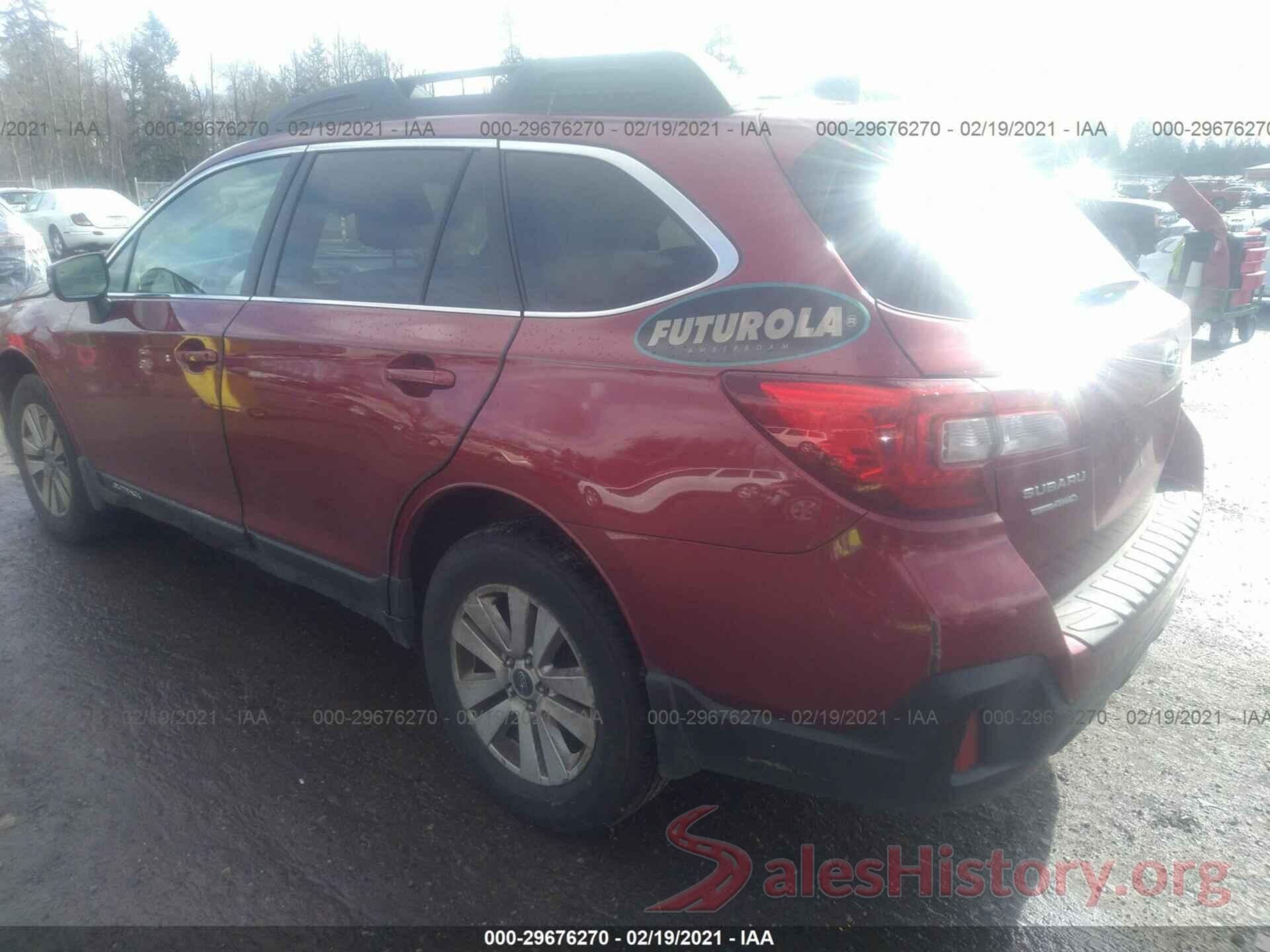 4S4BSAHC5J3305822 2018 SUBARU OUTBACK