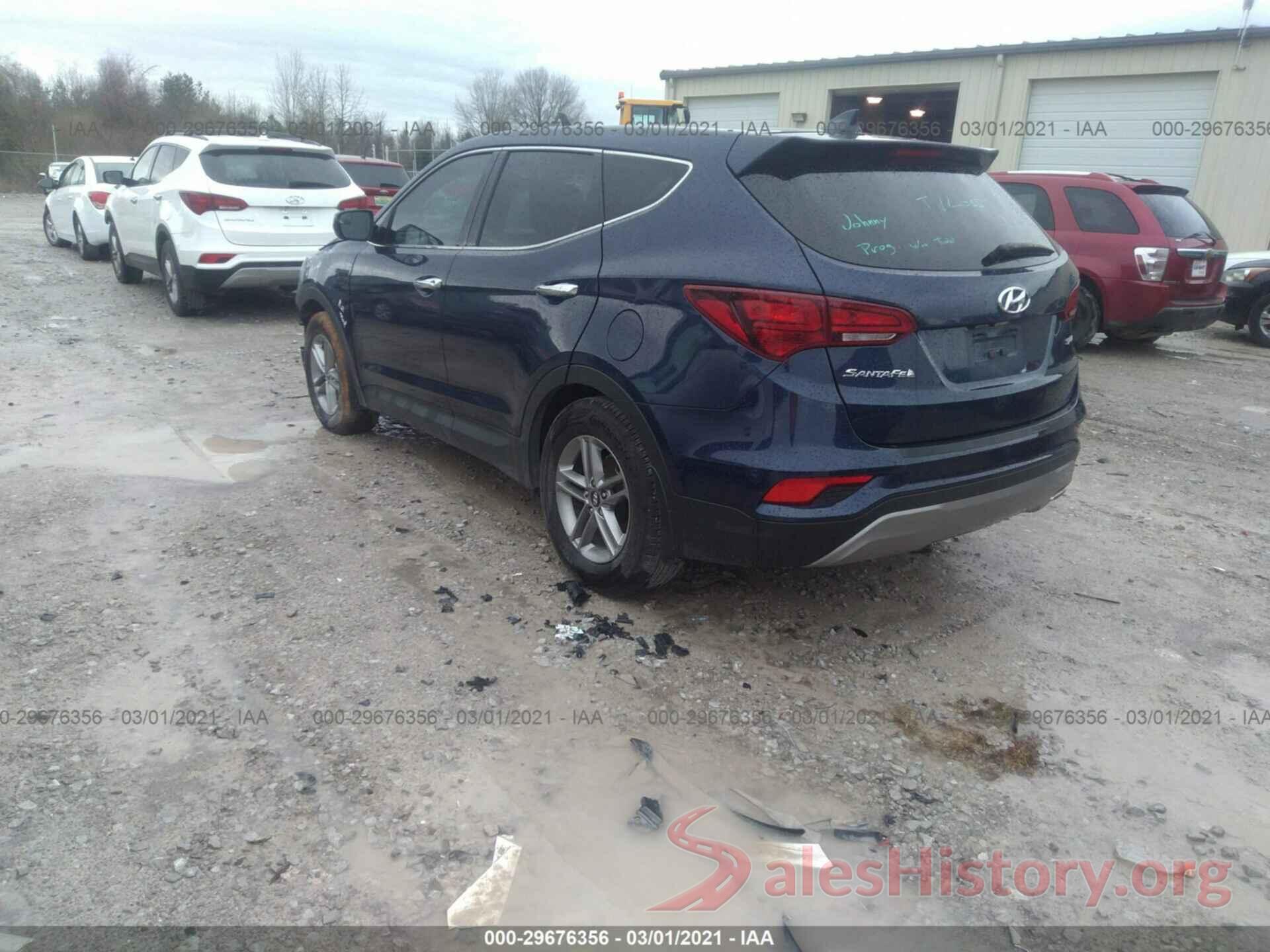 5XYZT3LBXHG494726 2017 HYUNDAI SANTA FE SPORT