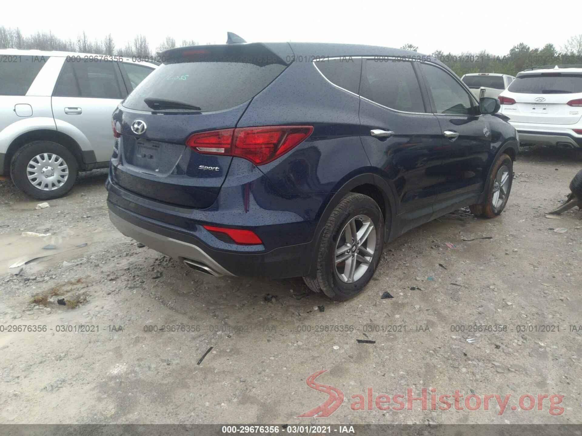 5XYZT3LBXHG494726 2017 HYUNDAI SANTA FE SPORT