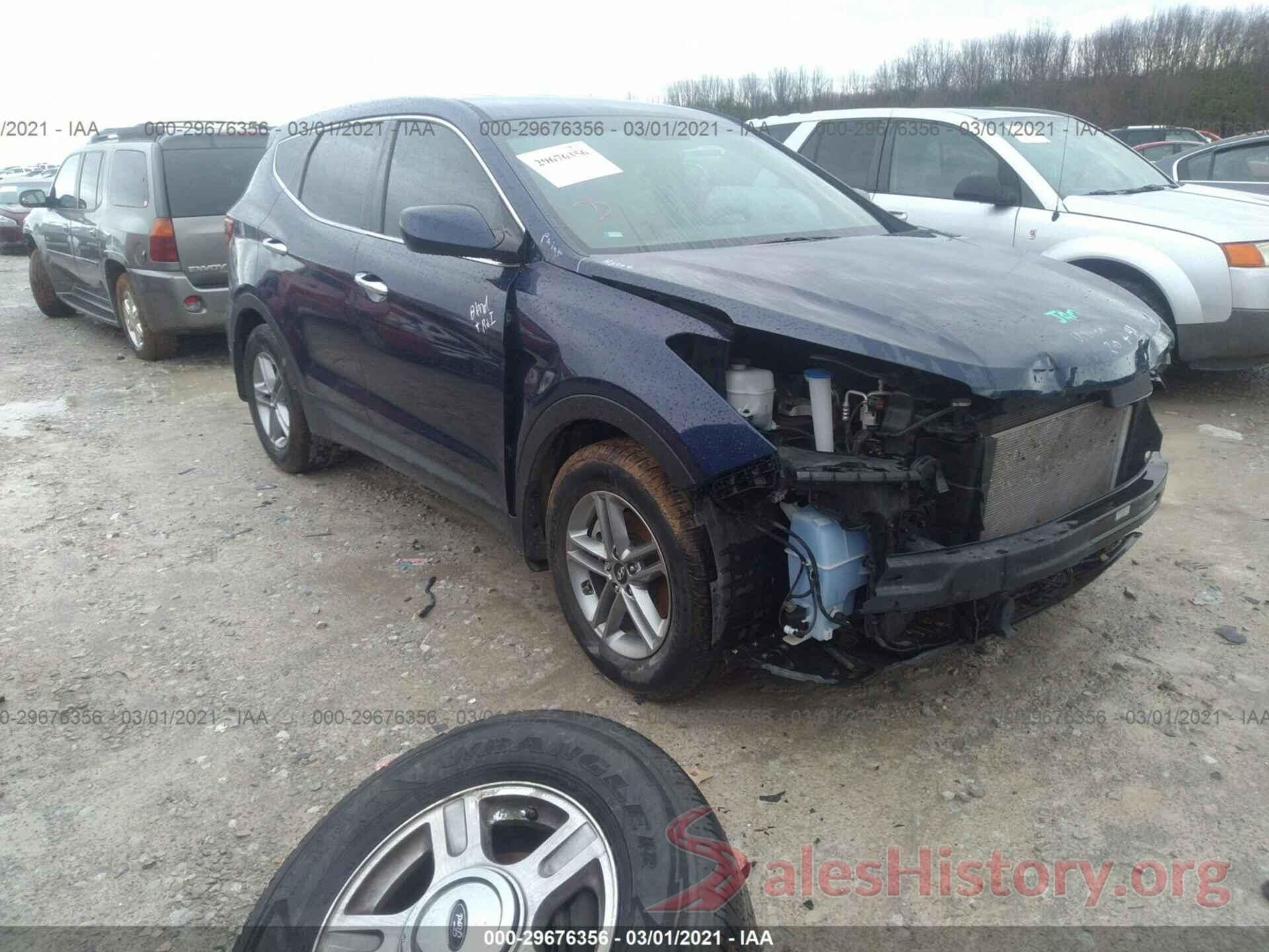 5XYZT3LBXHG494726 2017 HYUNDAI SANTA FE SPORT