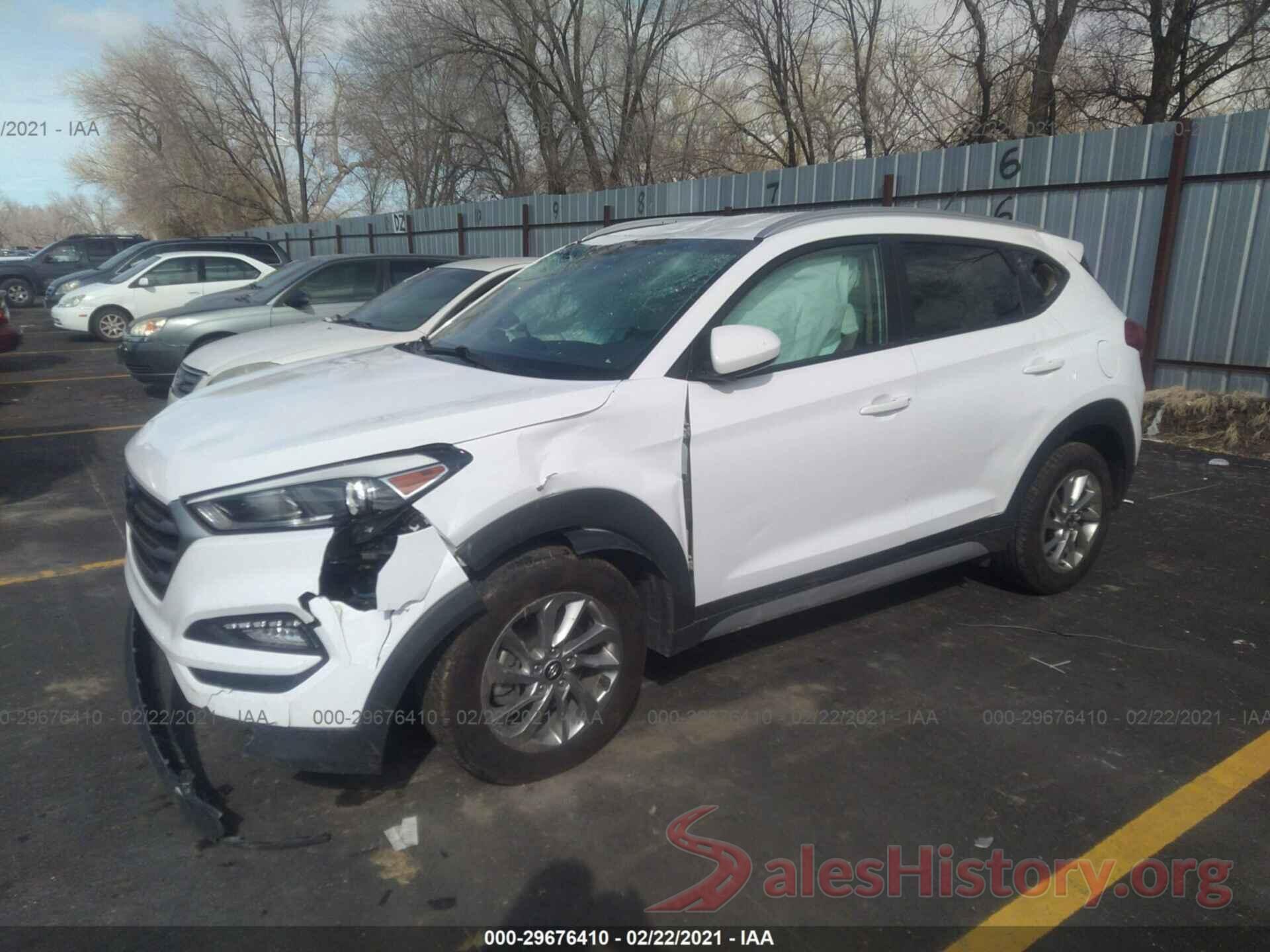 KM8J3CA4XHU593591 2017 HYUNDAI TUCSON