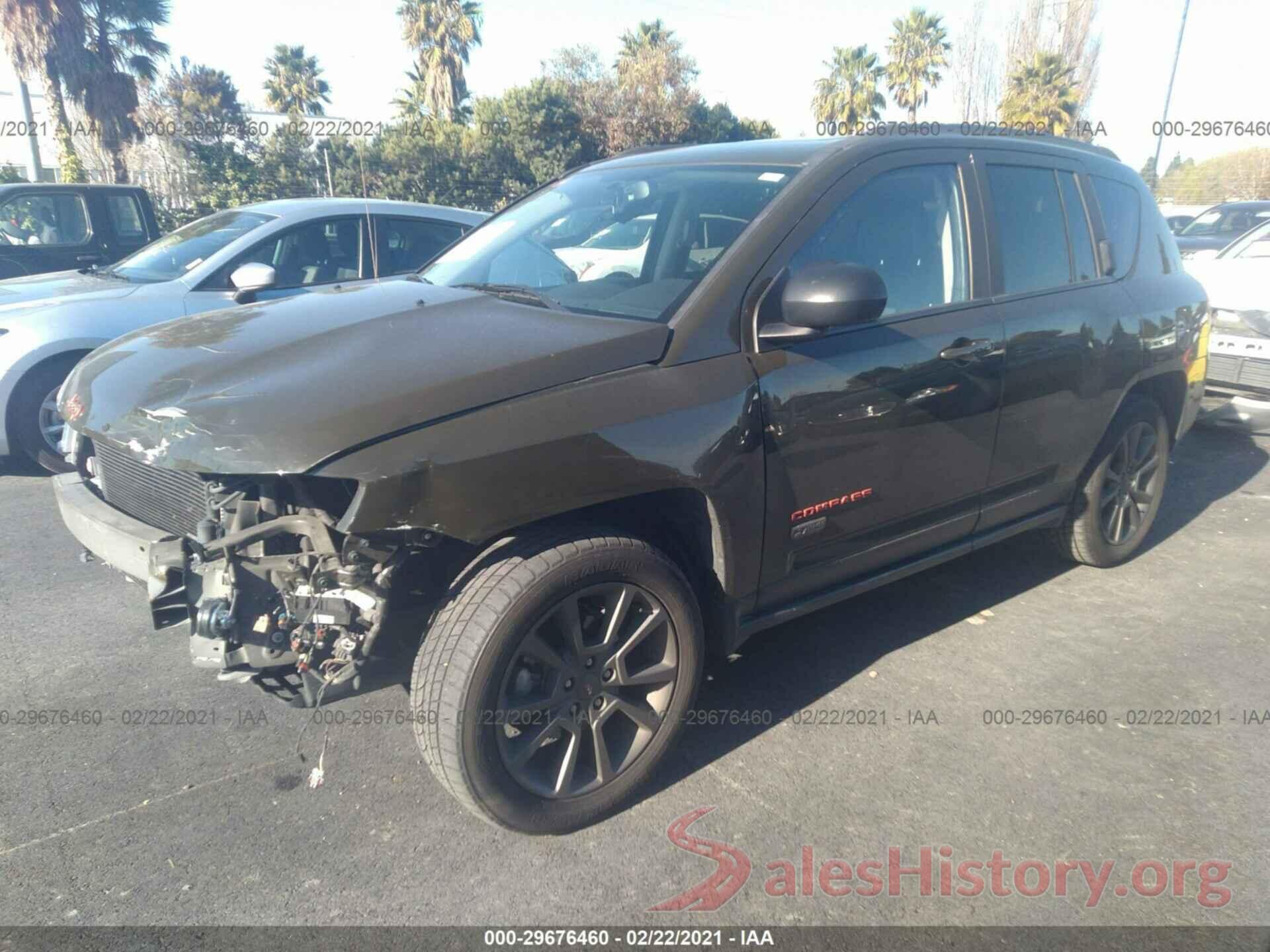 1C4NJCBB3HD101850 2017 JEEP COMPASS