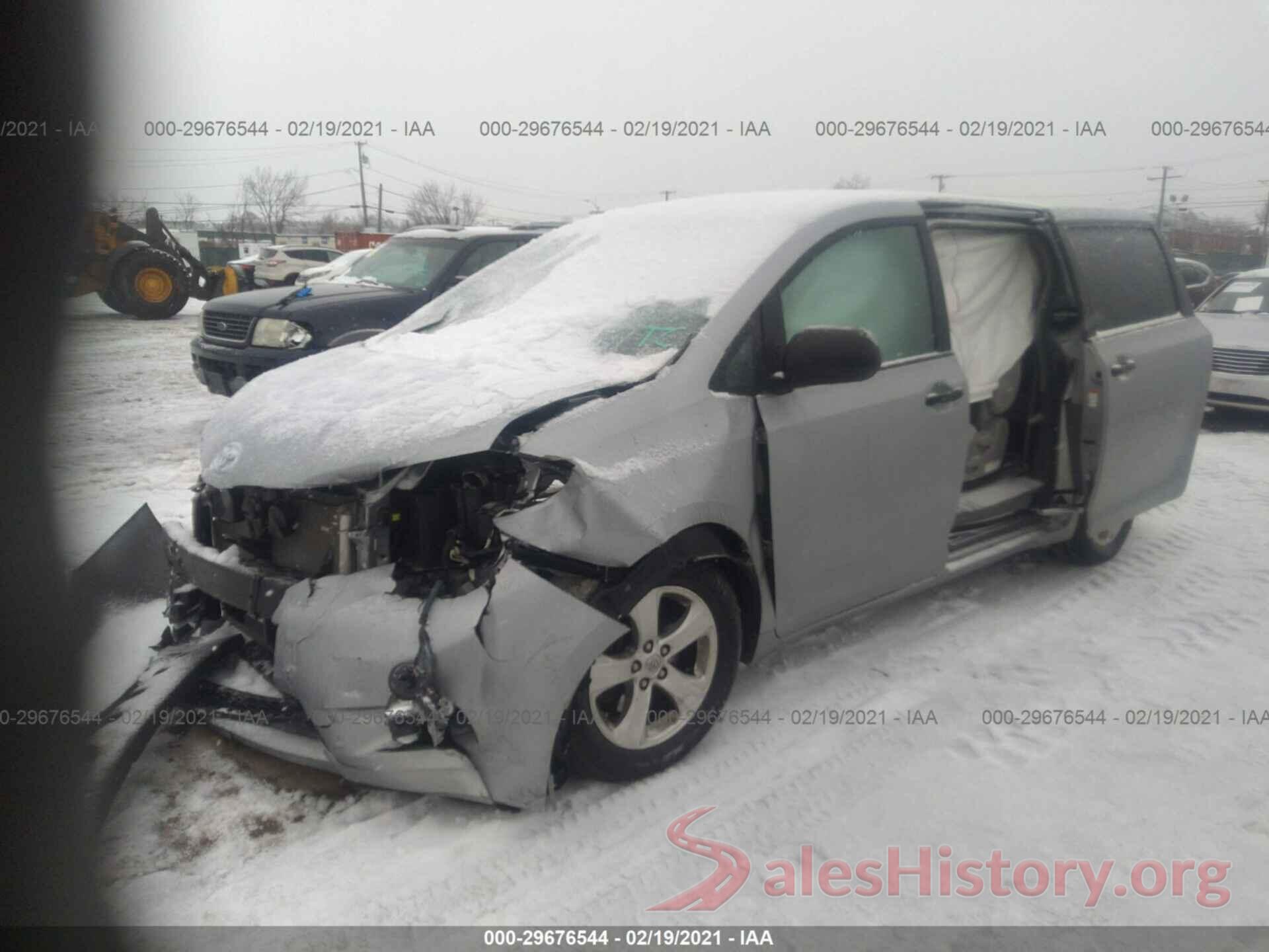 5TDZK3DC1GS724164 2016 TOYOTA SIENNA