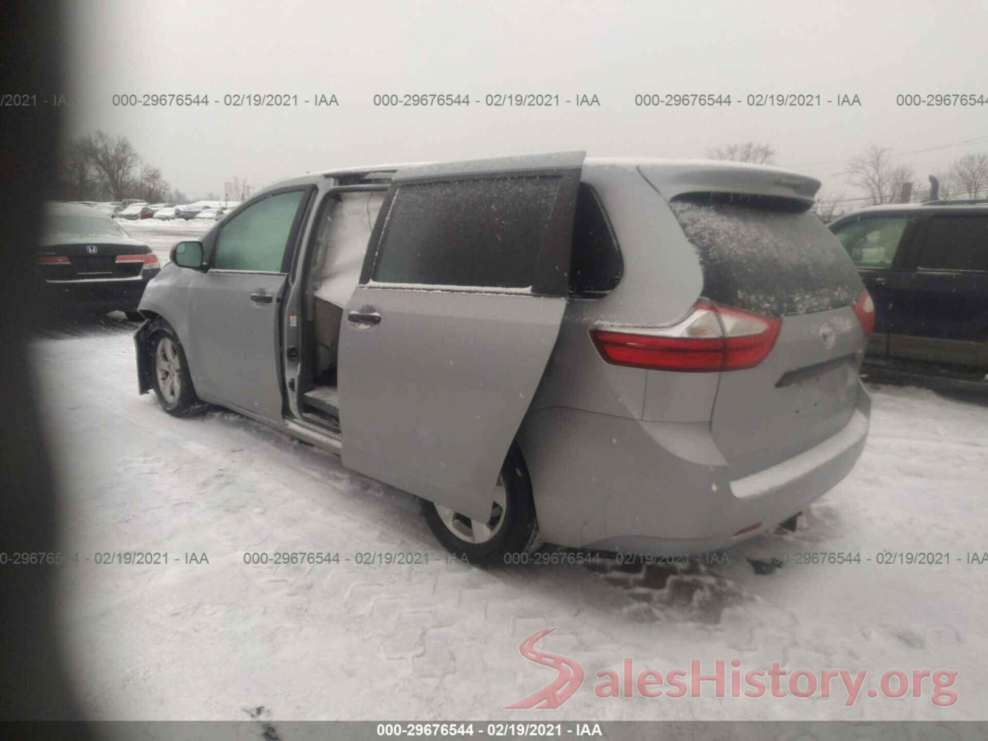 5TDZK3DC1GS724164 2016 TOYOTA SIENNA