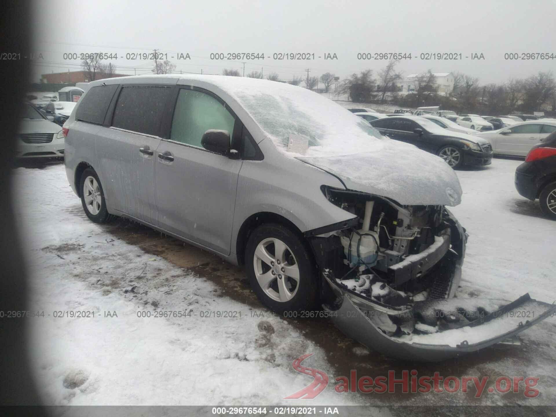 5TDZK3DC1GS724164 2016 TOYOTA SIENNA