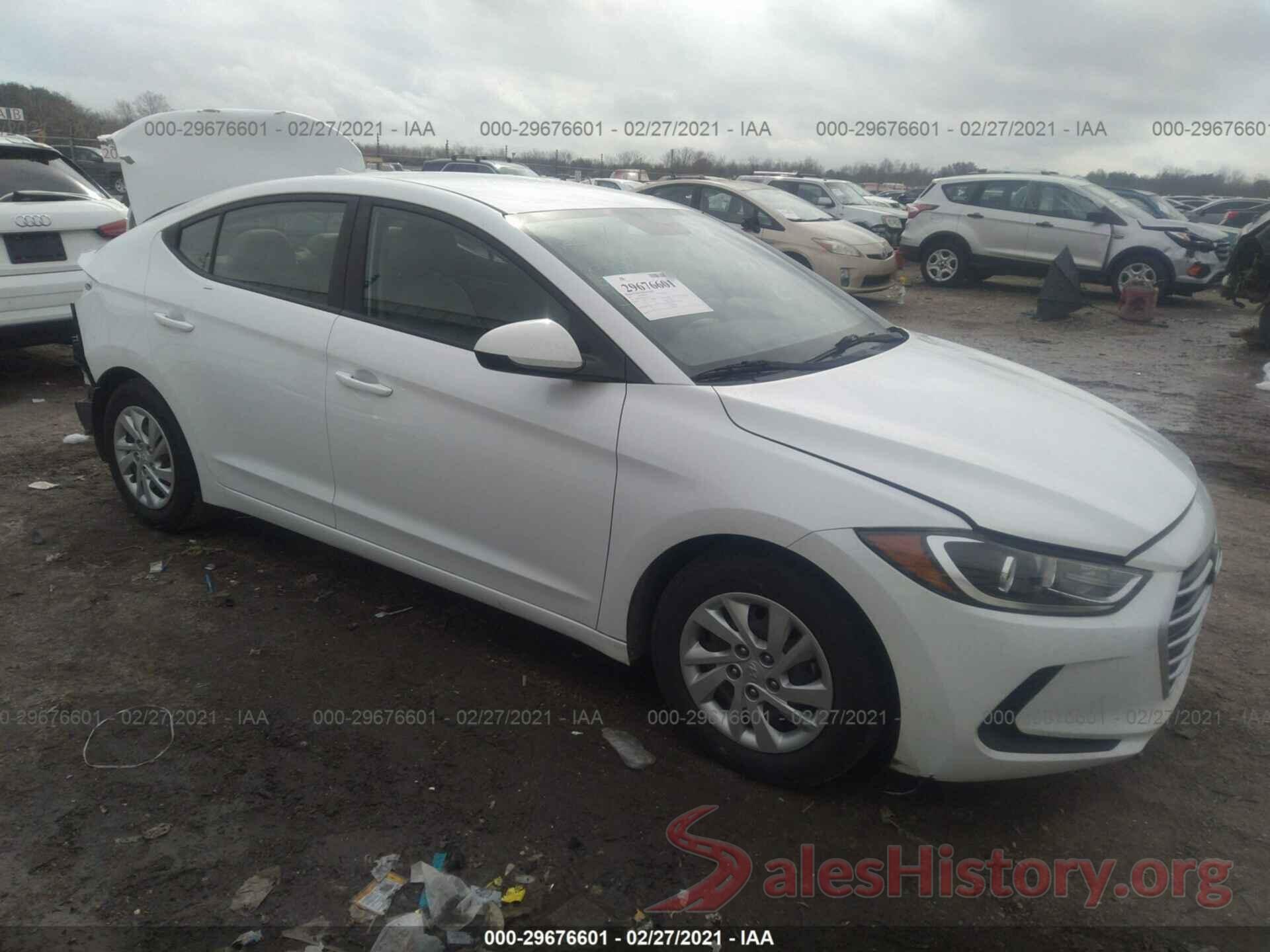 5NPD74LF1HH073686 2017 HYUNDAI ELANTRA