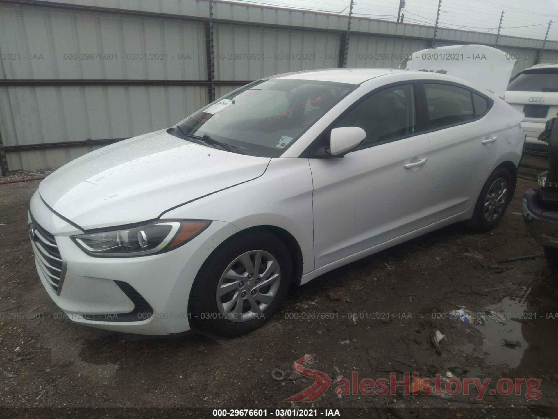 5NPD74LF1HH073686 2017 HYUNDAI ELANTRA