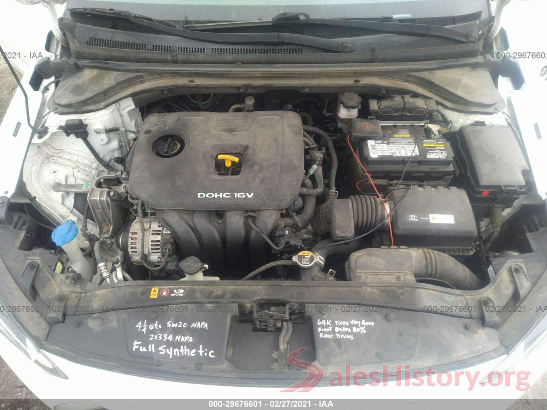 5NPD74LF1HH073686 2017 HYUNDAI ELANTRA