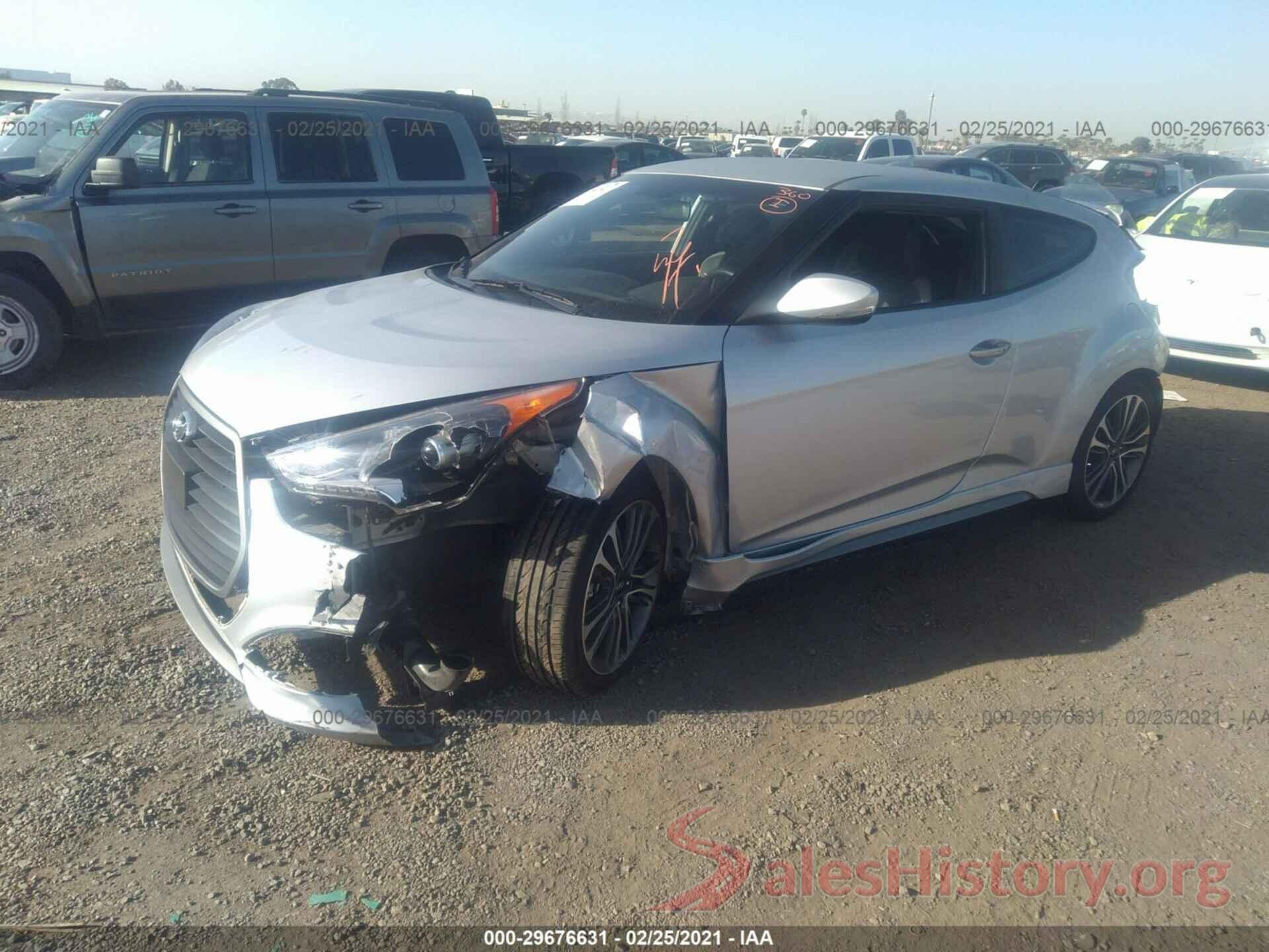 KMHTC6AE2HU314802 2017 HYUNDAI VELOSTER