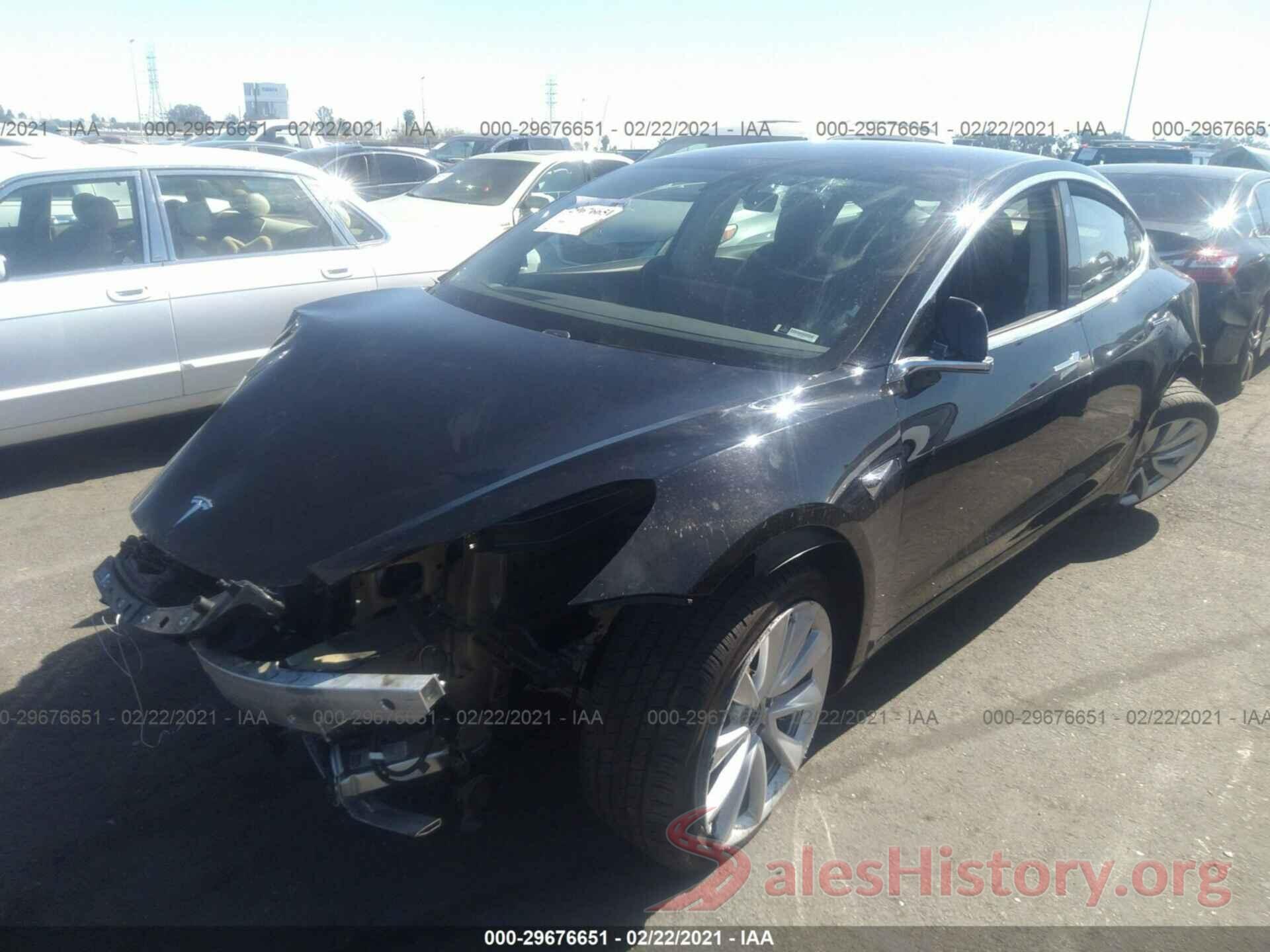 5YJ3E1EAXKF412551 2019 TESLA MODEL 3