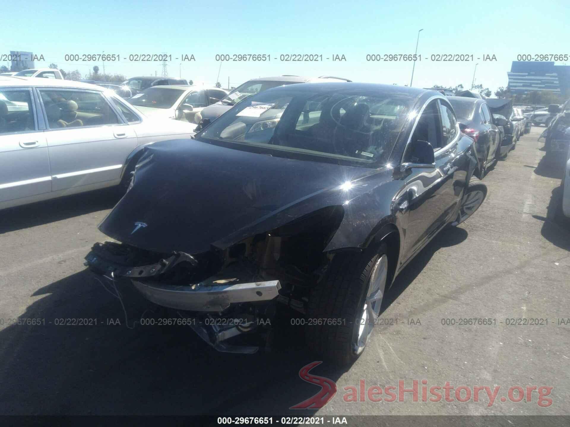 5YJ3E1EAXKF412551 2019 TESLA MODEL 3