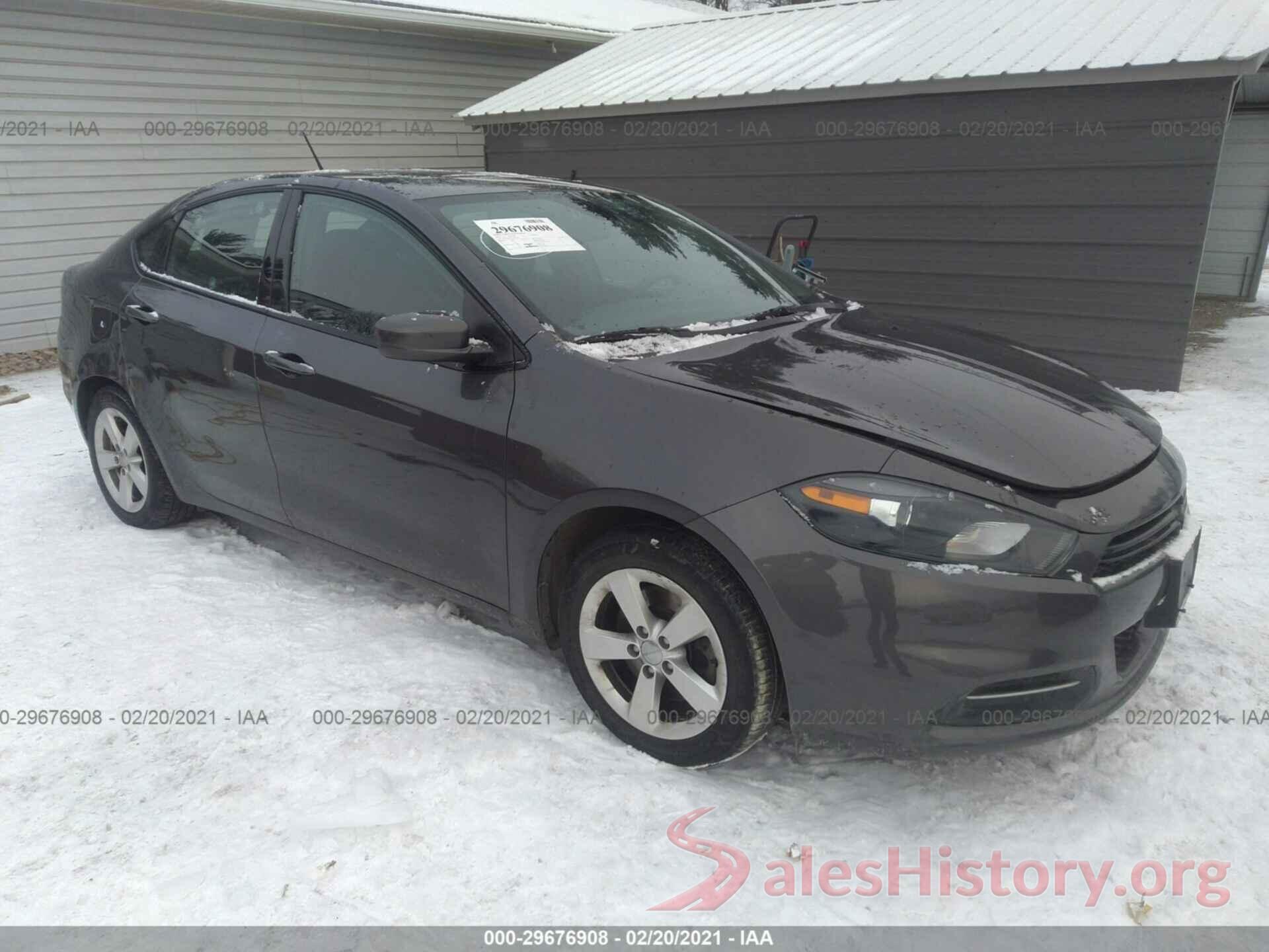 1C3CDFBB5GD593381 2016 DODGE DART