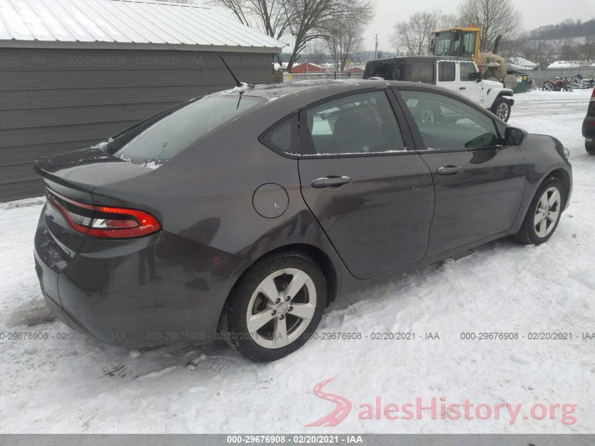 1C3CDFBB5GD593381 2016 DODGE DART