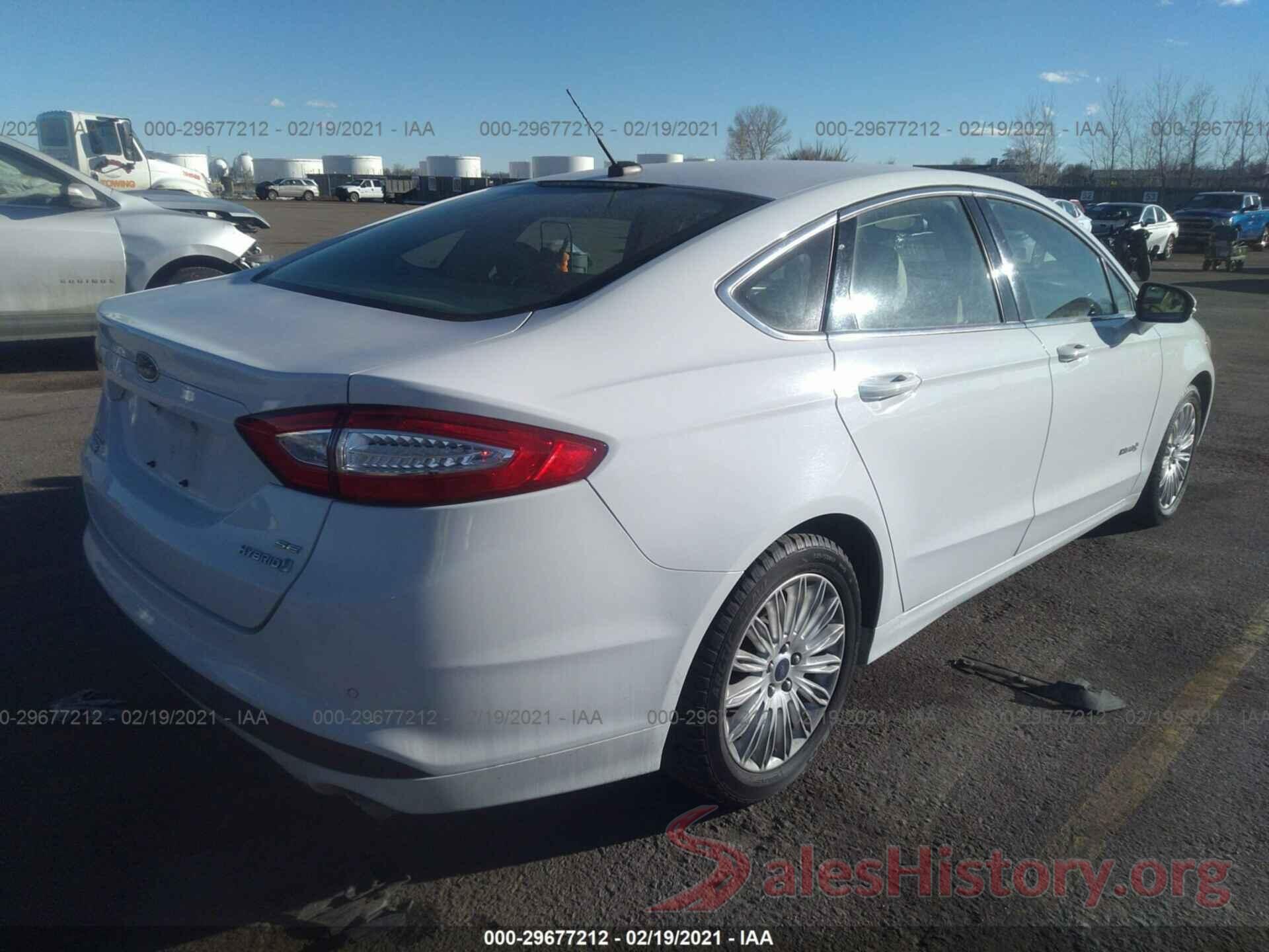 3FA6P0LU9GR318705 2016 FORD FUSION