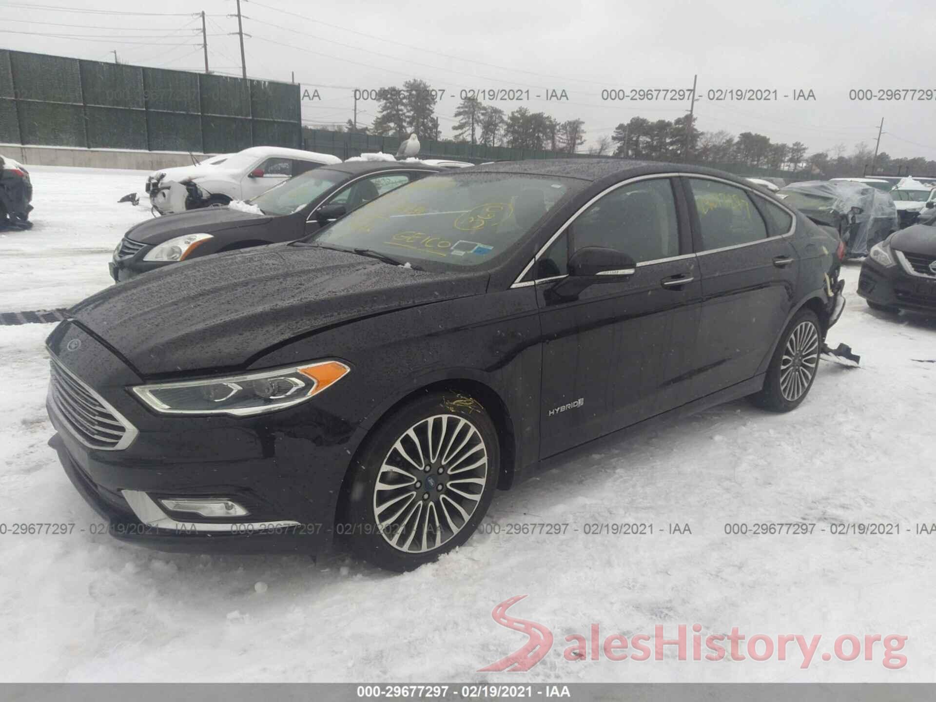 3FA6P0RU3JR206416 2018 FORD FUSION HYBRID