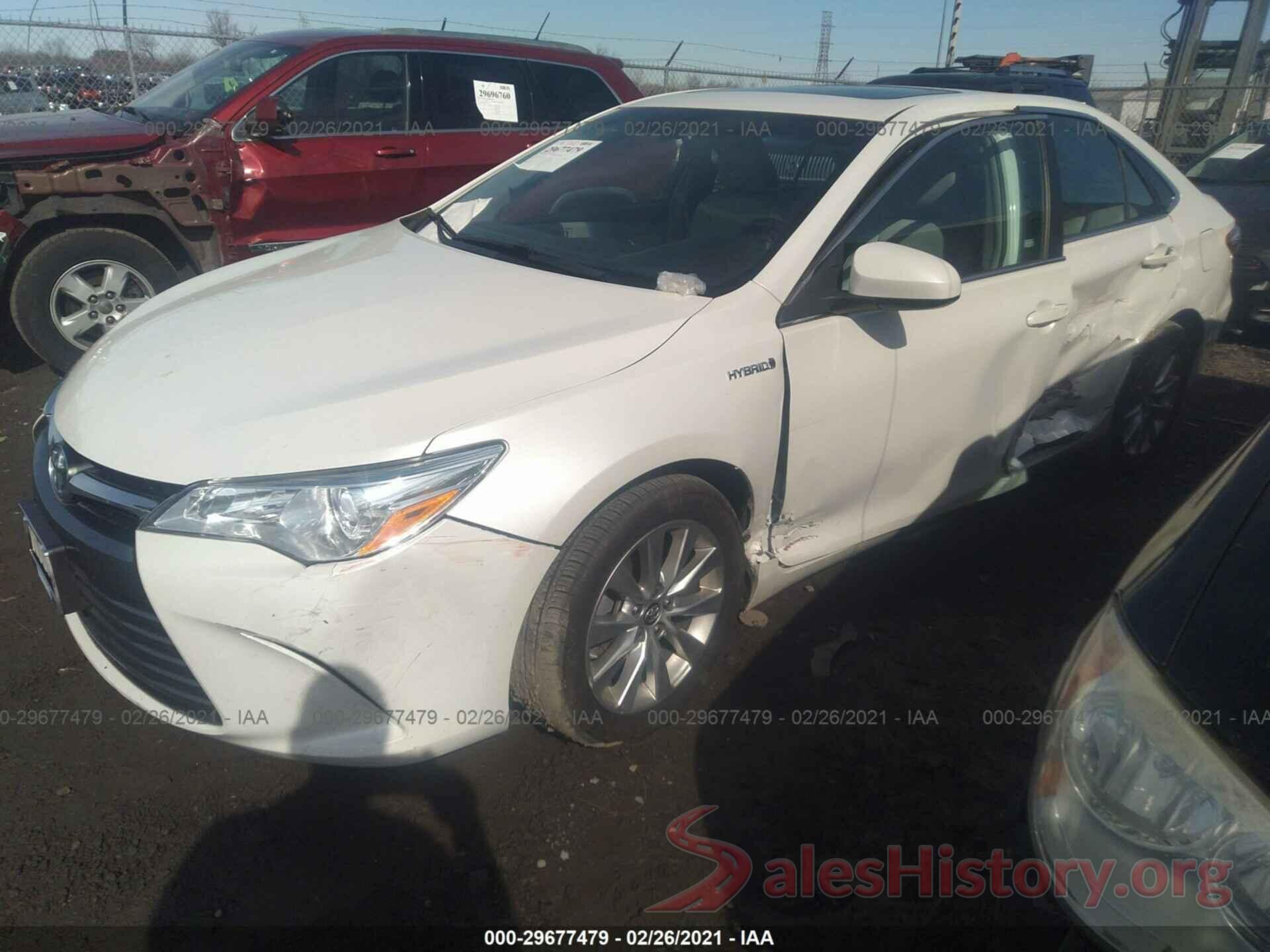 4T1BD1FK1GU188540 2016 TOYOTA CAMRY HYBRID