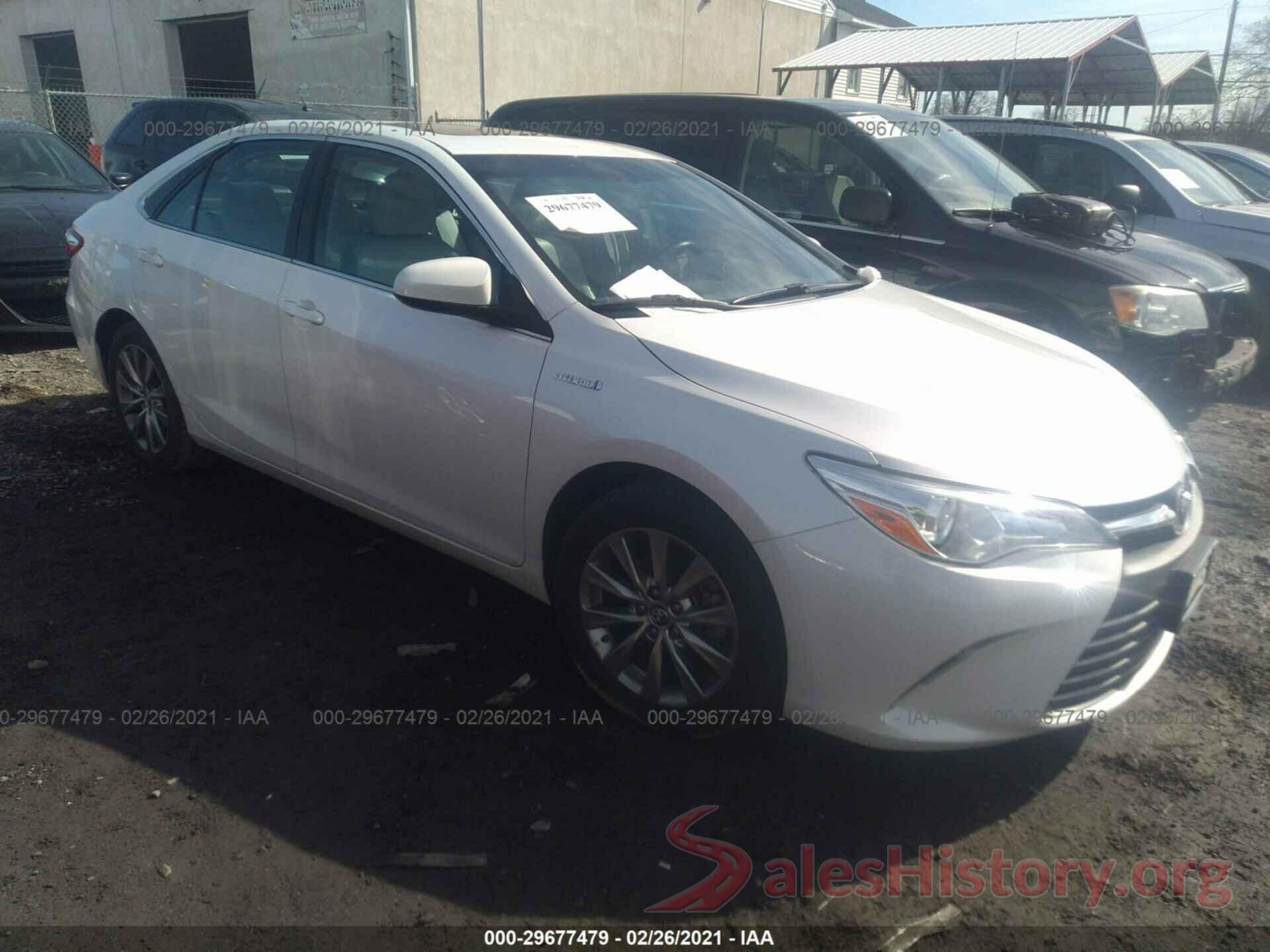 4T1BD1FK1GU188540 2016 TOYOTA CAMRY HYBRID