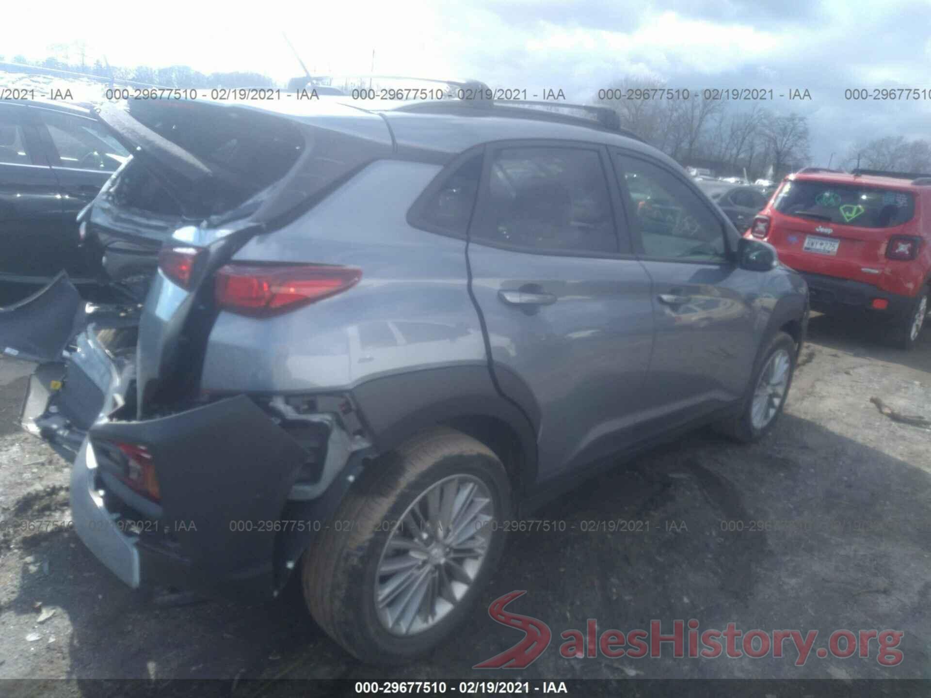 KM8K22AA0JU164280 2018 HYUNDAI KONA