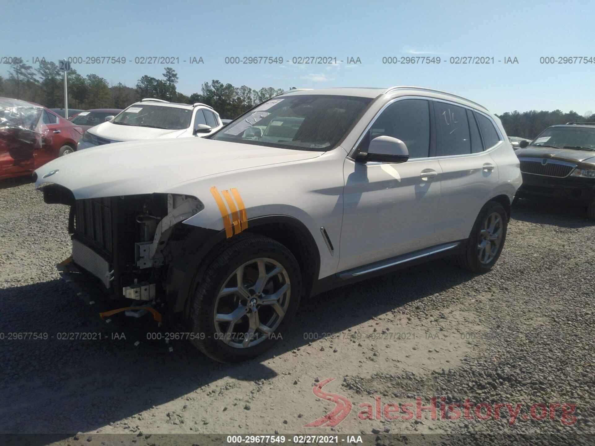 5UXTY3C04L9C93308 2020 BMW X3