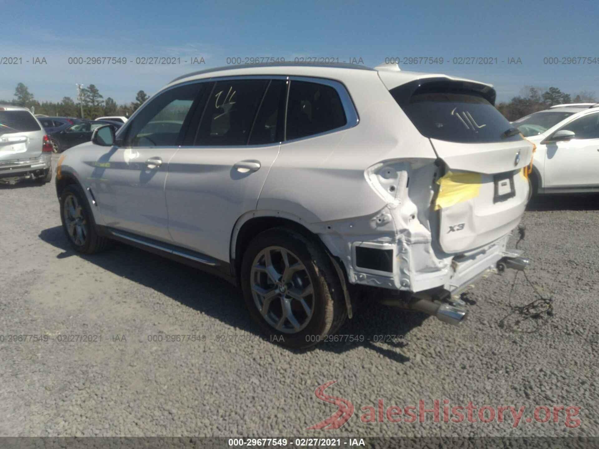 5UXTY3C04L9C93308 2020 BMW X3