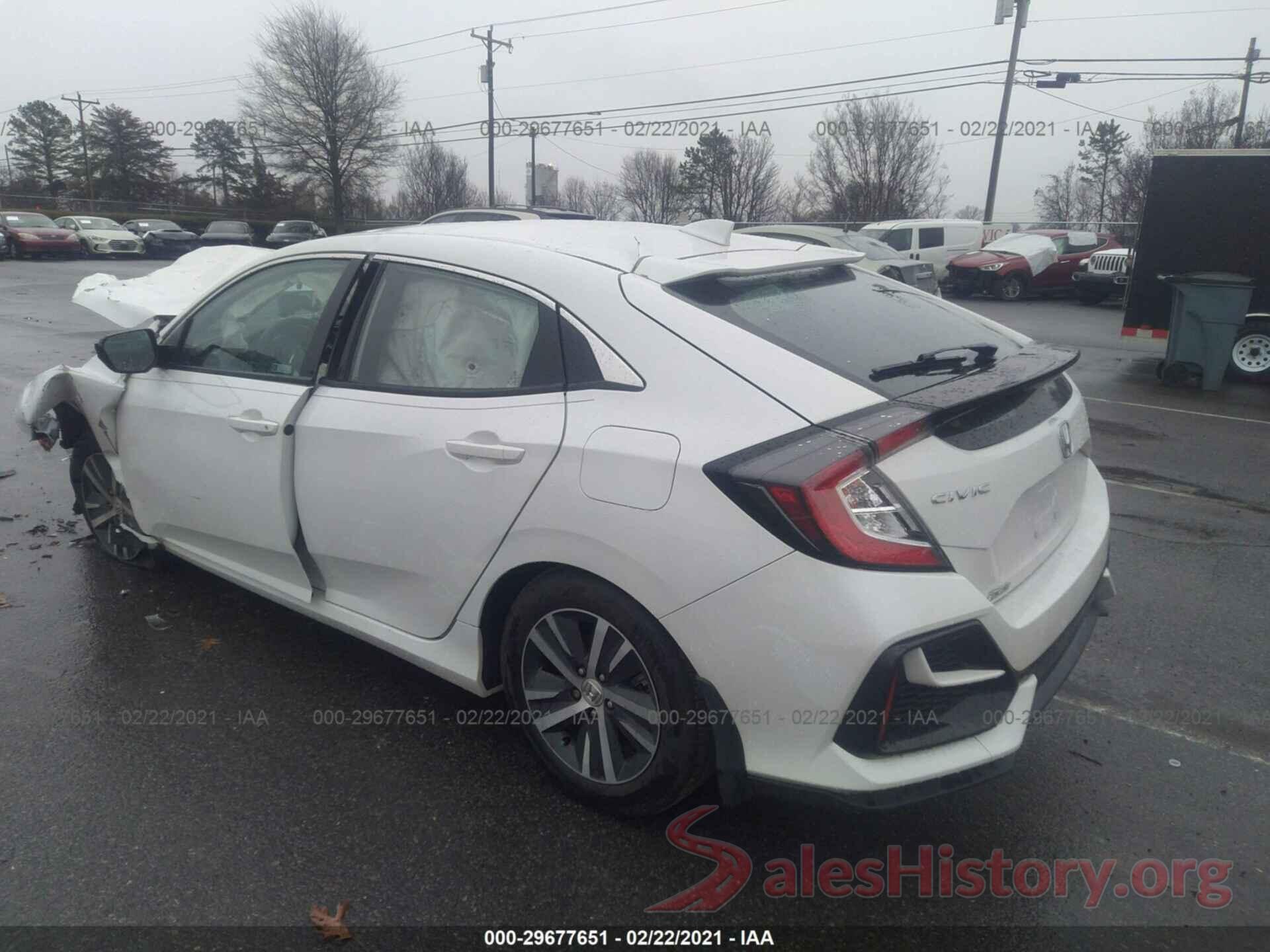 SHHFK7H39LU214730 2020 HONDA CIVIC HATCHBACK