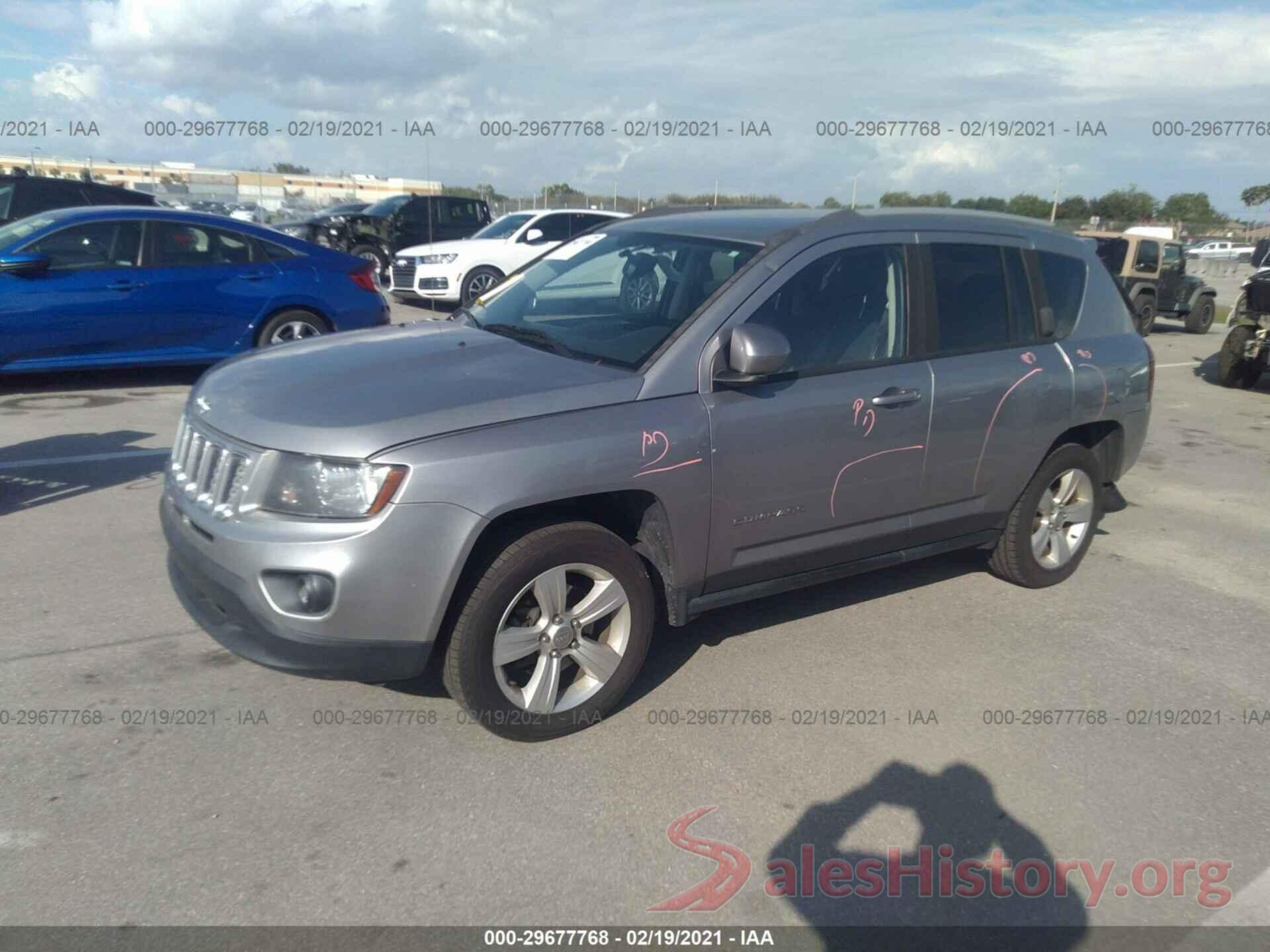 1C4NJDEB8GD616245 2016 JEEP COMPASS