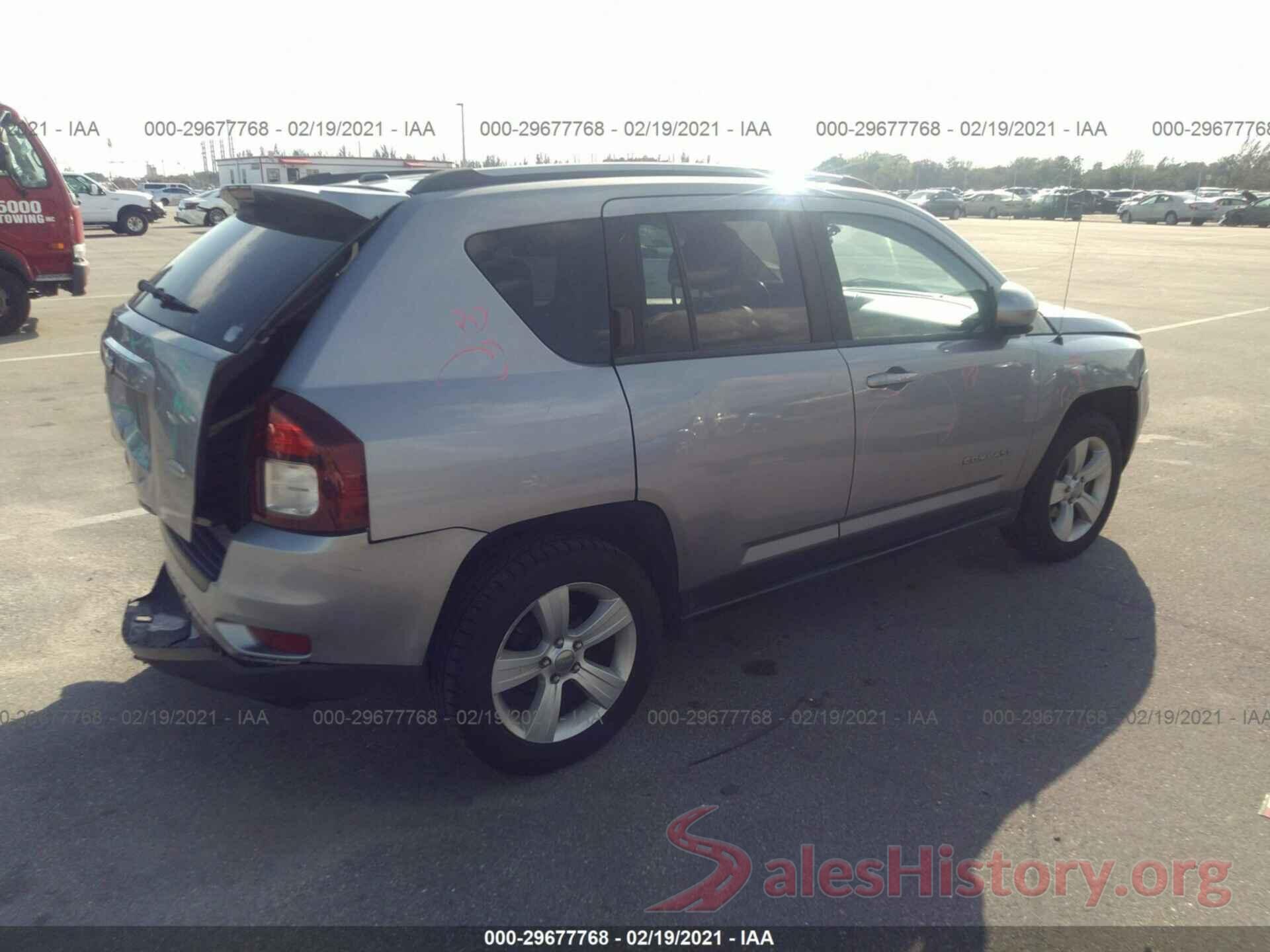 1C4NJDEB8GD616245 2016 JEEP COMPASS