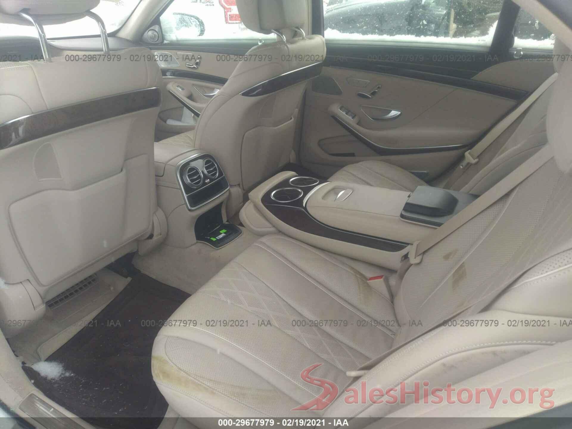 WDDUG8FB5GA275636 2016 MERCEDES-BENZ S-CLASS