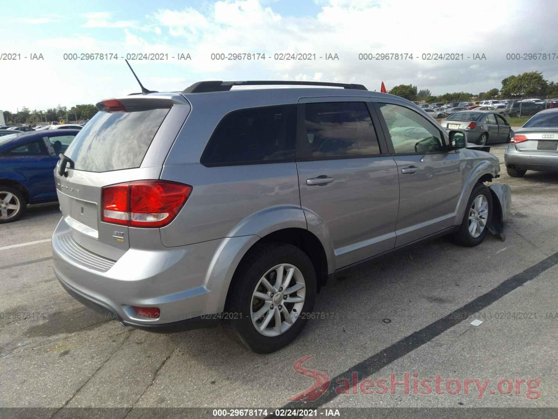 3C4PDCBG4HT589910 2017 DODGE JOURNEY