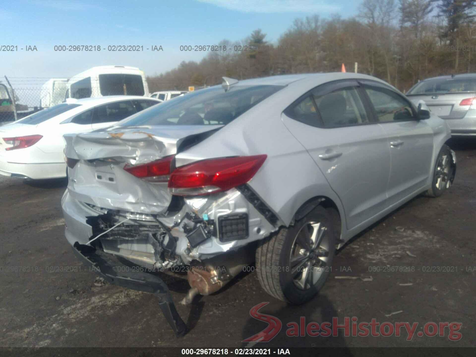 5NPD84LF7JH384297 2018 HYUNDAI ELANTRA