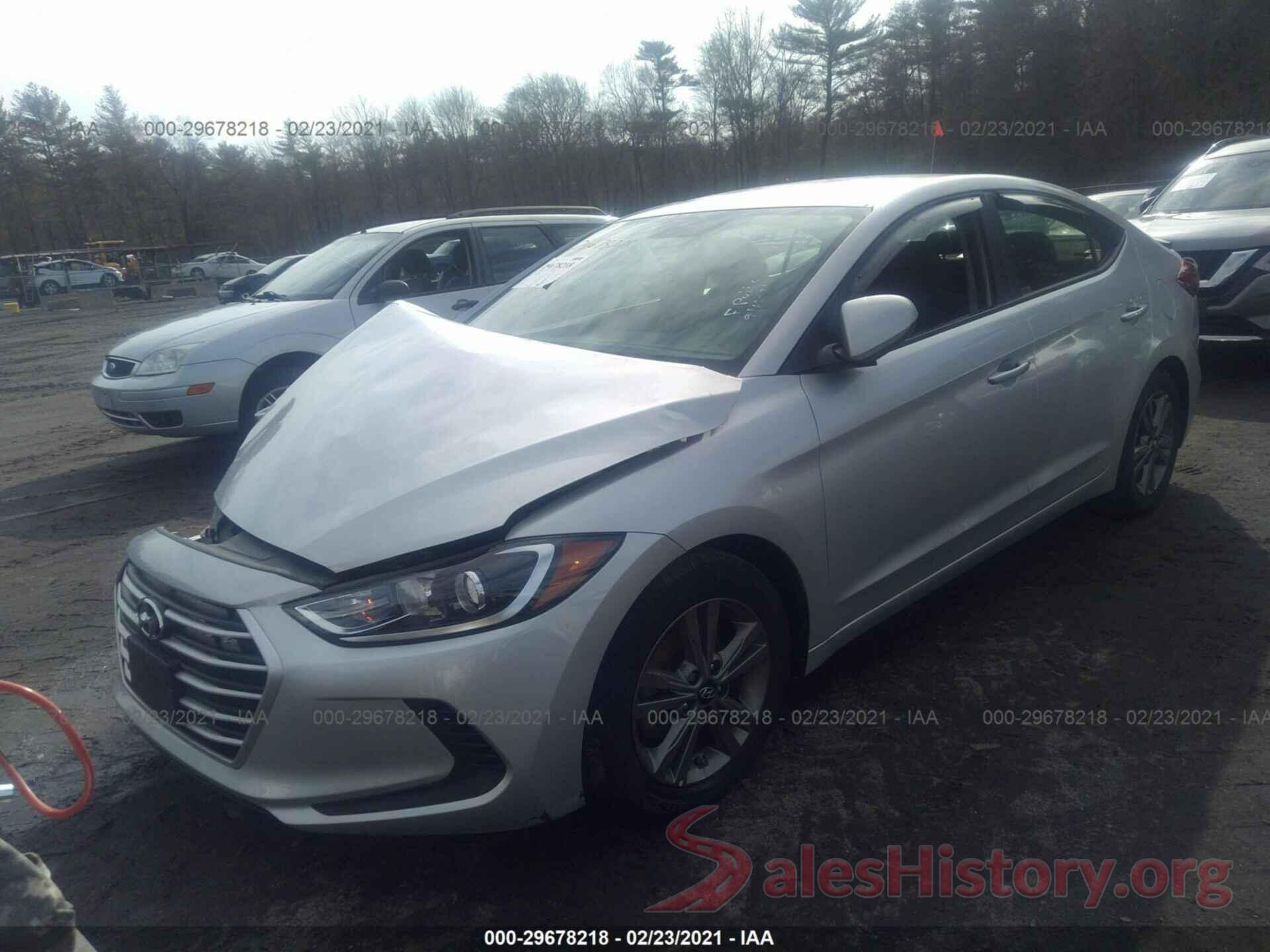 5NPD84LF7JH384297 2018 HYUNDAI ELANTRA