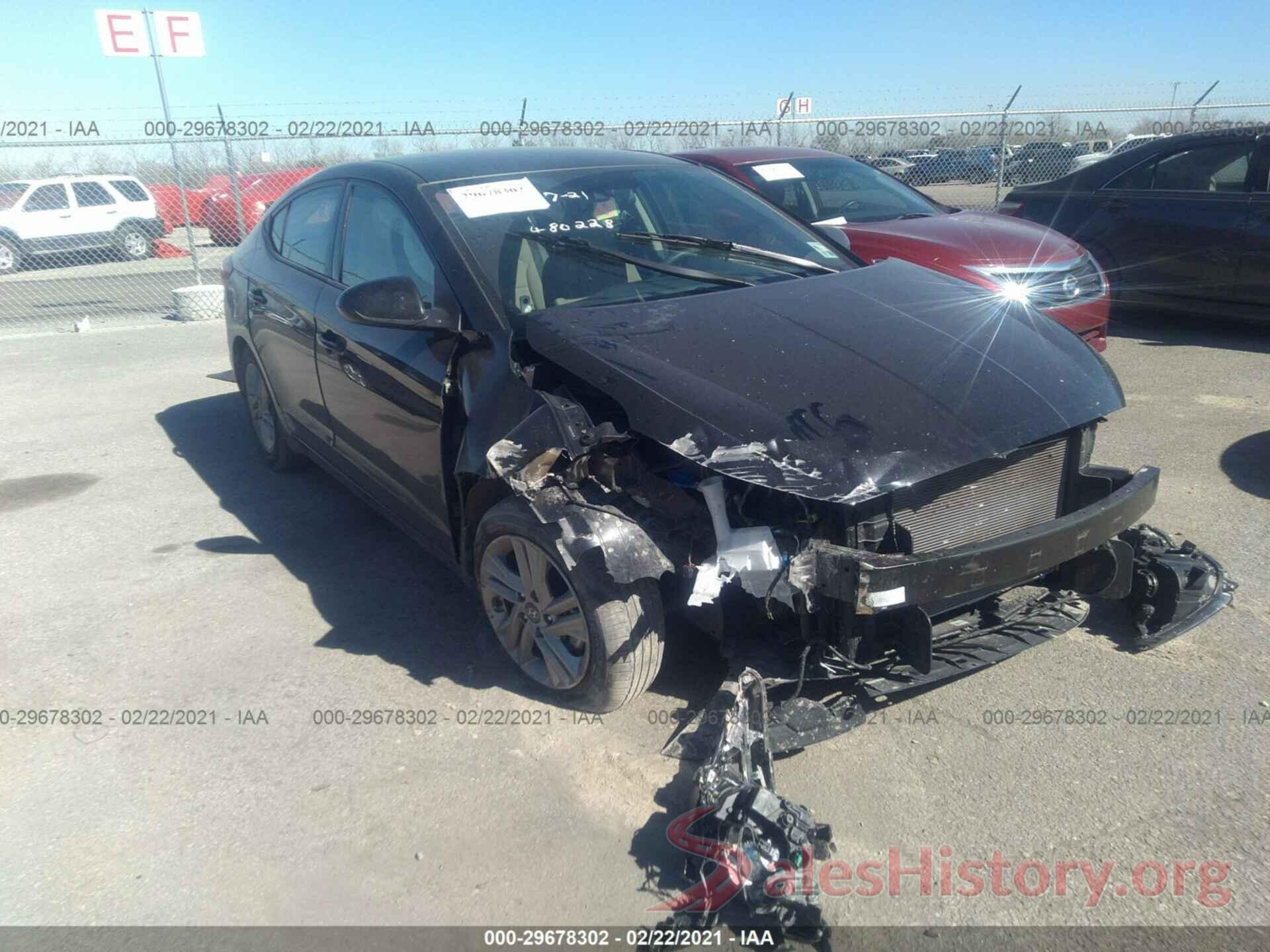 5NPD84LF6KH480228 2019 HYUNDAI ELANTRA