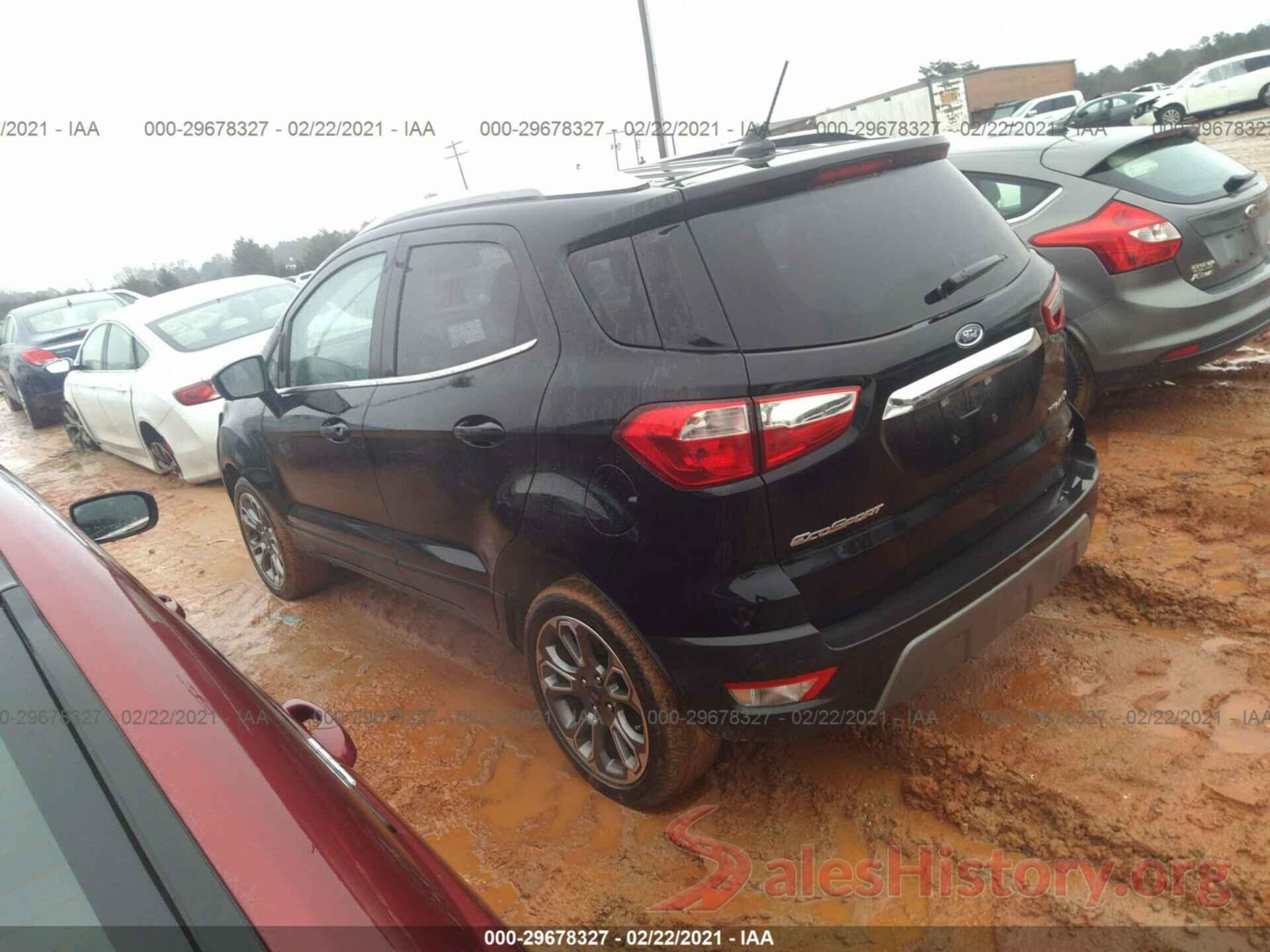 MAJ3S2KE4KC269878 2019 FORD ECOSPORT