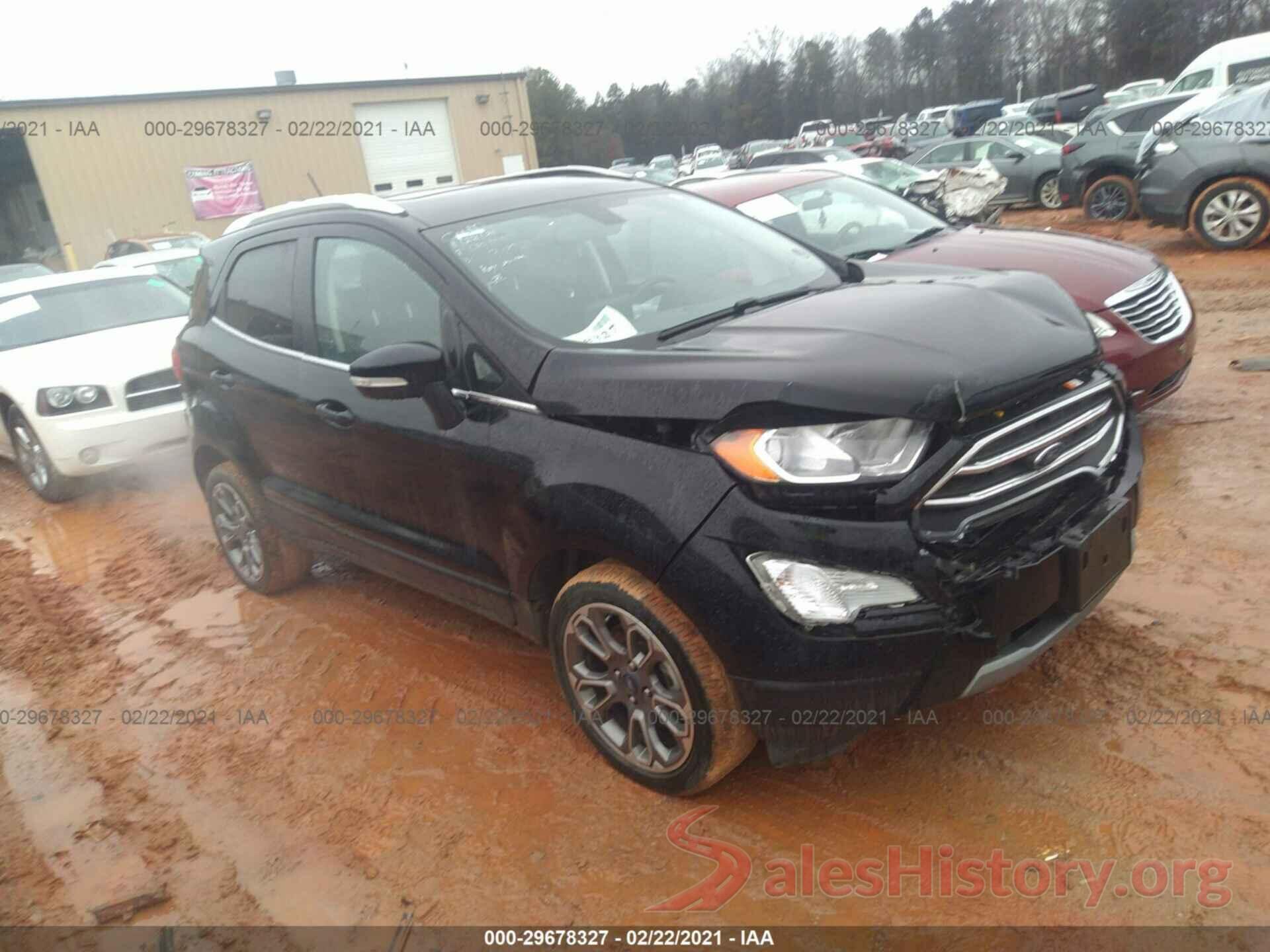 MAJ3S2KE4KC269878 2019 FORD ECOSPORT