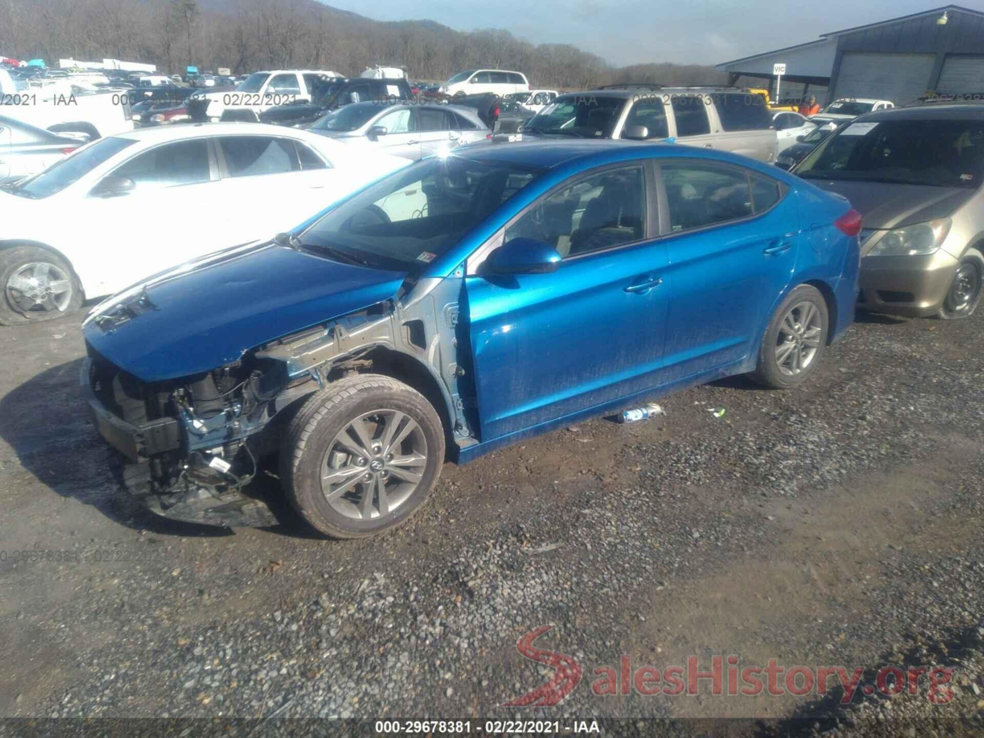 5NPD84LF8JH371610 2018 HYUNDAI ELANTRA