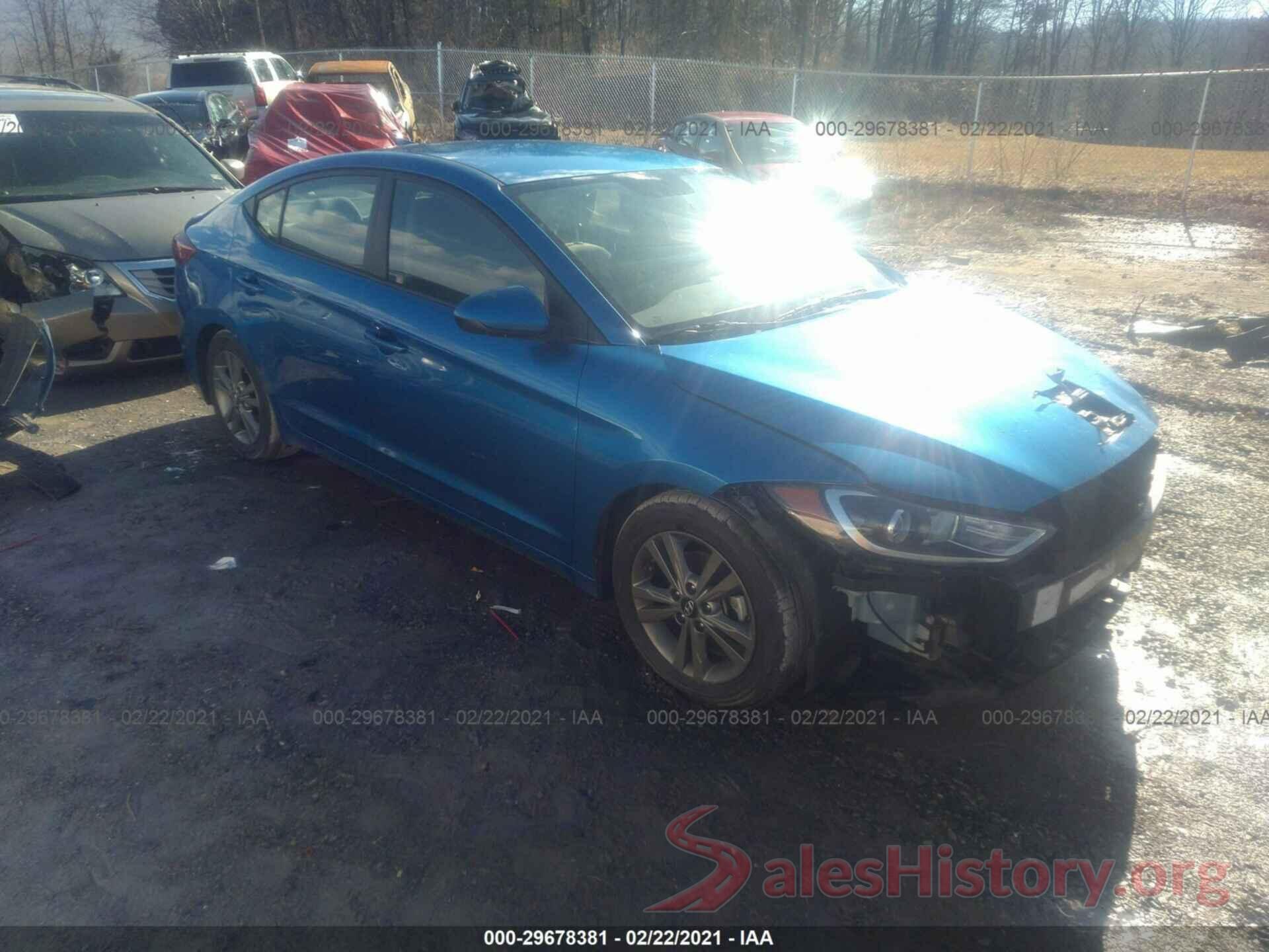 5NPD84LF8JH371610 2018 HYUNDAI ELANTRA