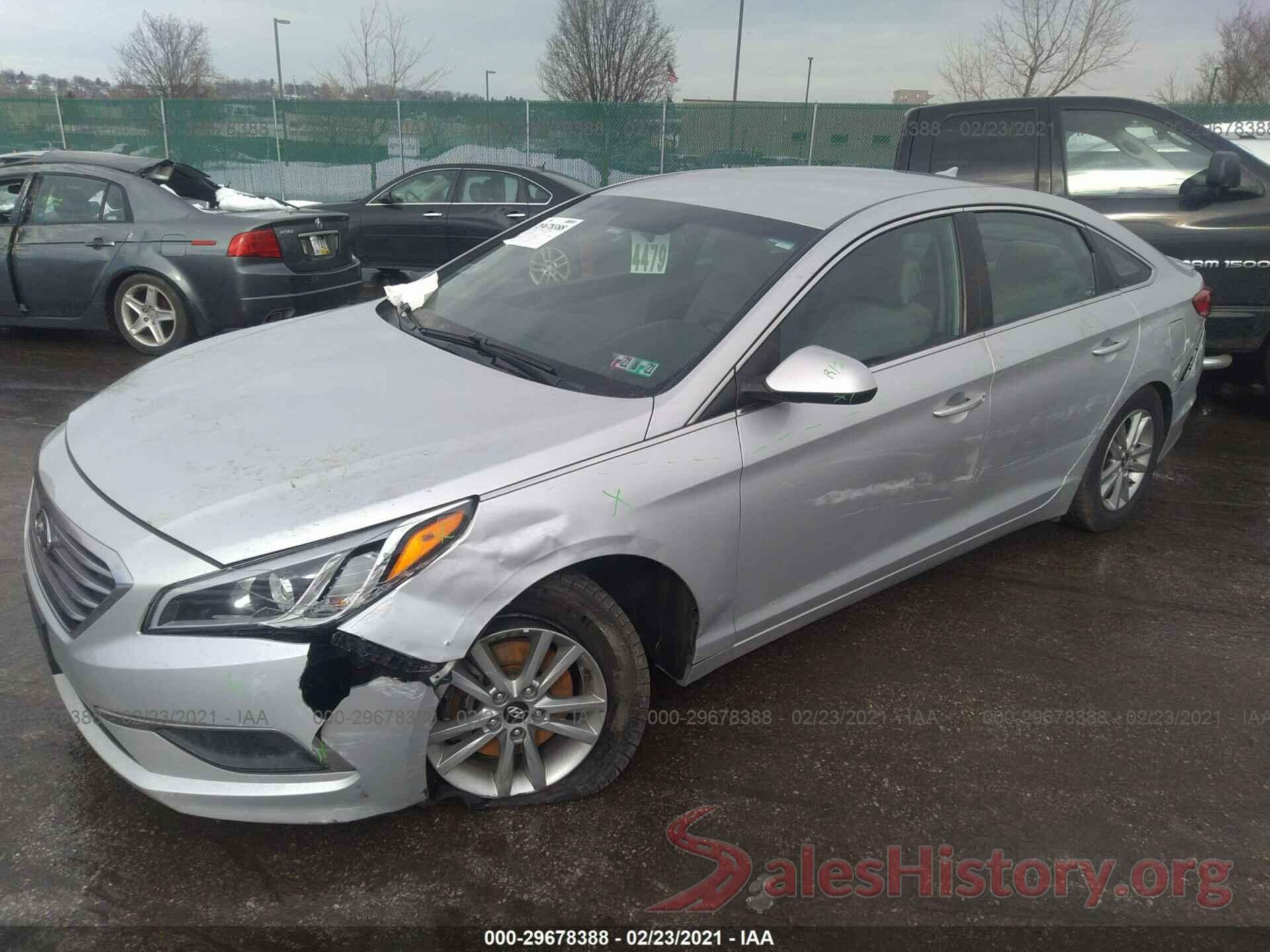 5NPE24AF7GH374760 2016 HYUNDAI SONATA