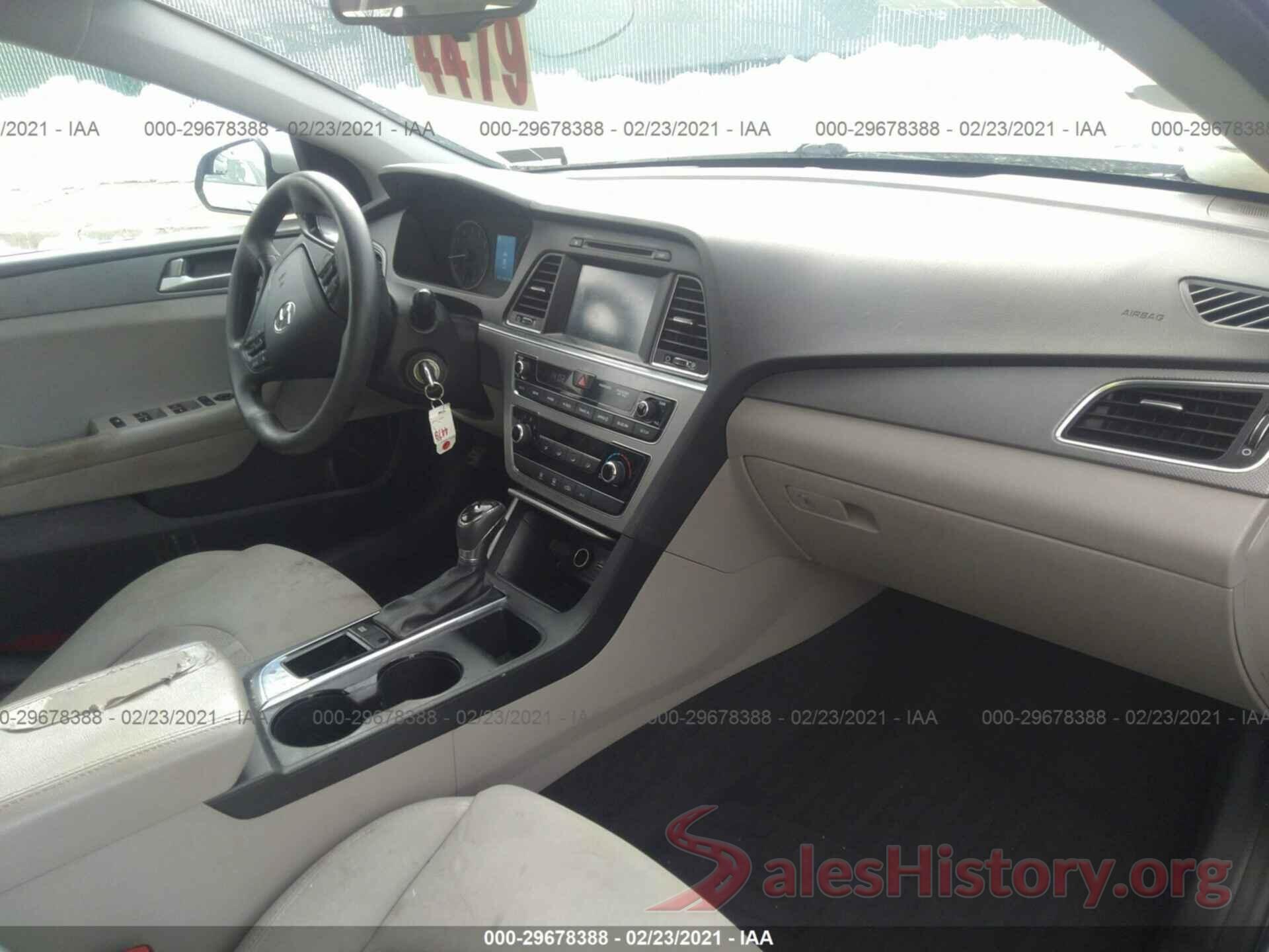 5NPE24AF7GH374760 2016 HYUNDAI SONATA