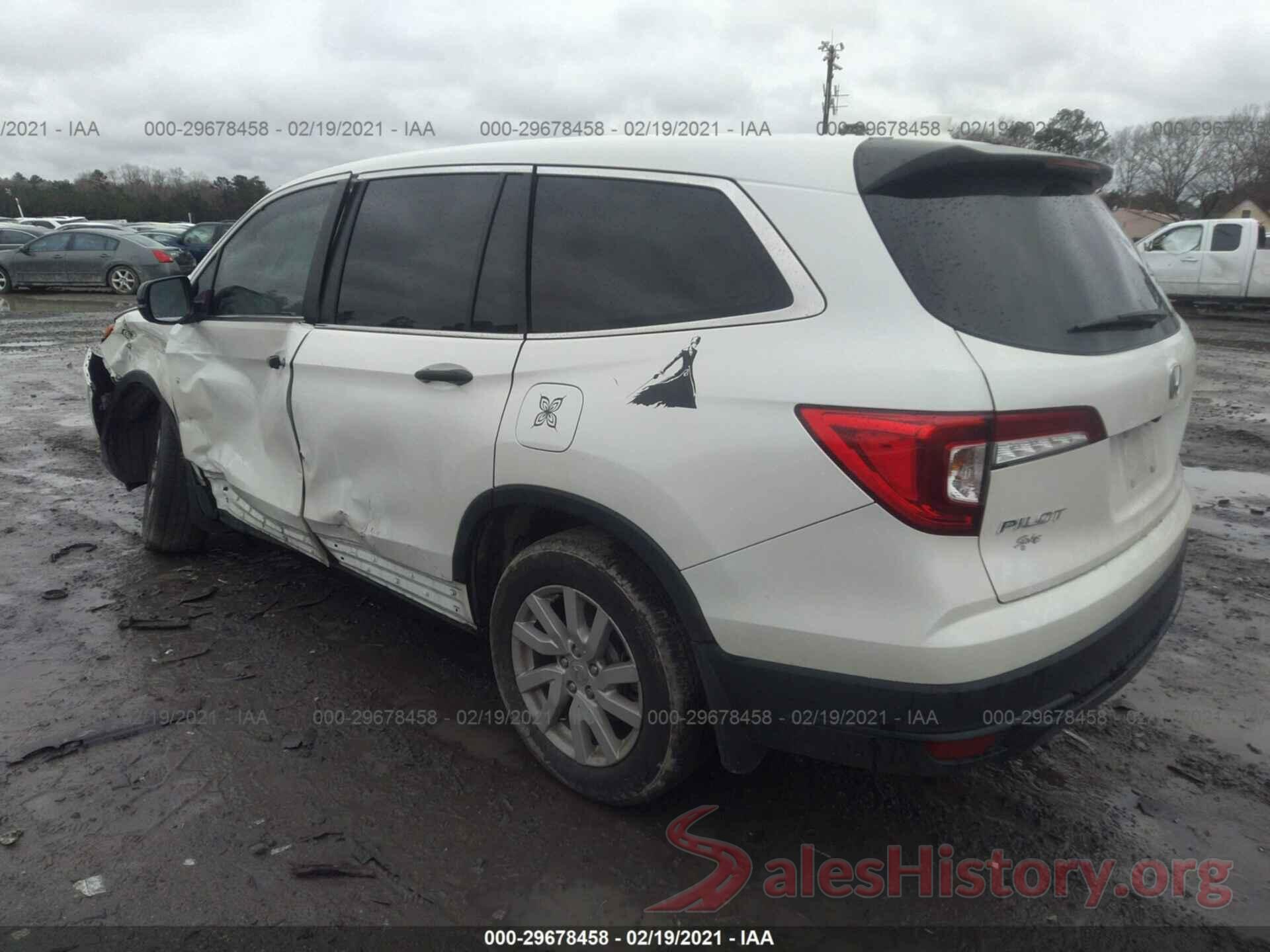 5FNYF5H13KB030884 2019 HONDA PILOT