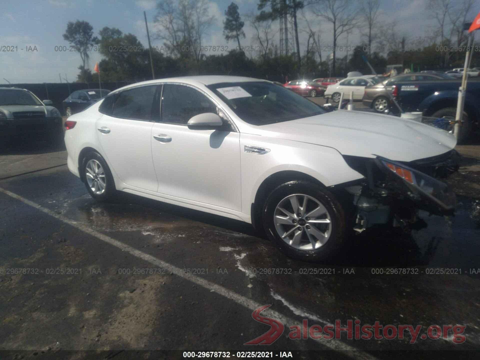 KNAGT4L38G5107164 2016 KIA OPTIMA