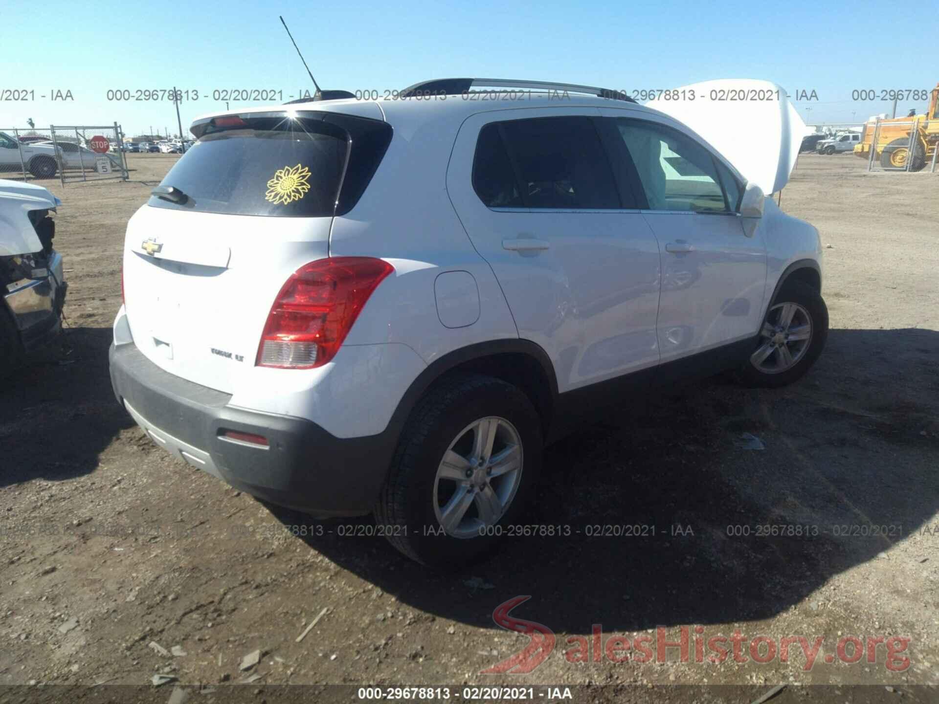 3GNCJLSBXGL202729 2016 CHEVROLET TRAX