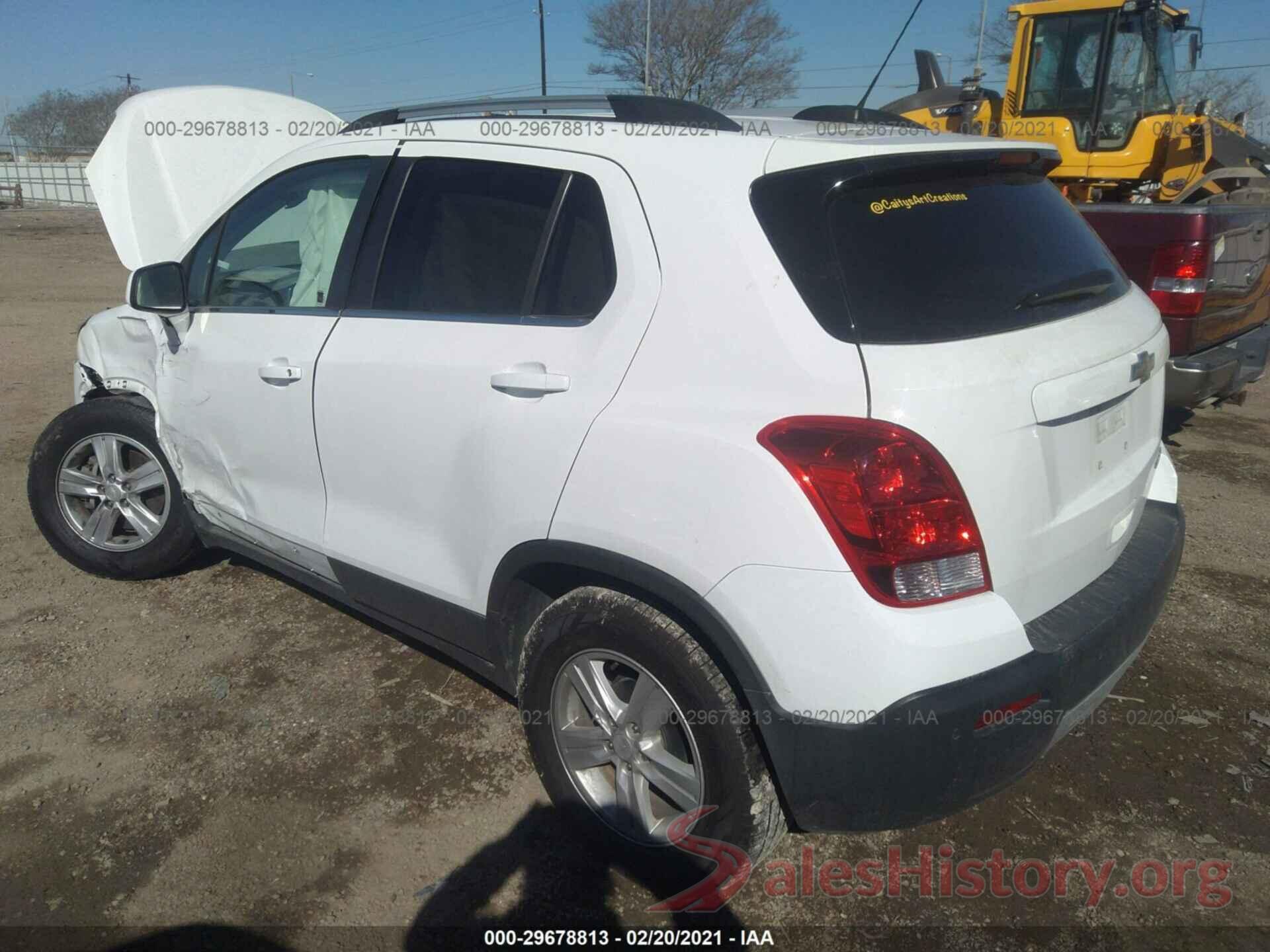 3GNCJLSBXGL202729 2016 CHEVROLET TRAX