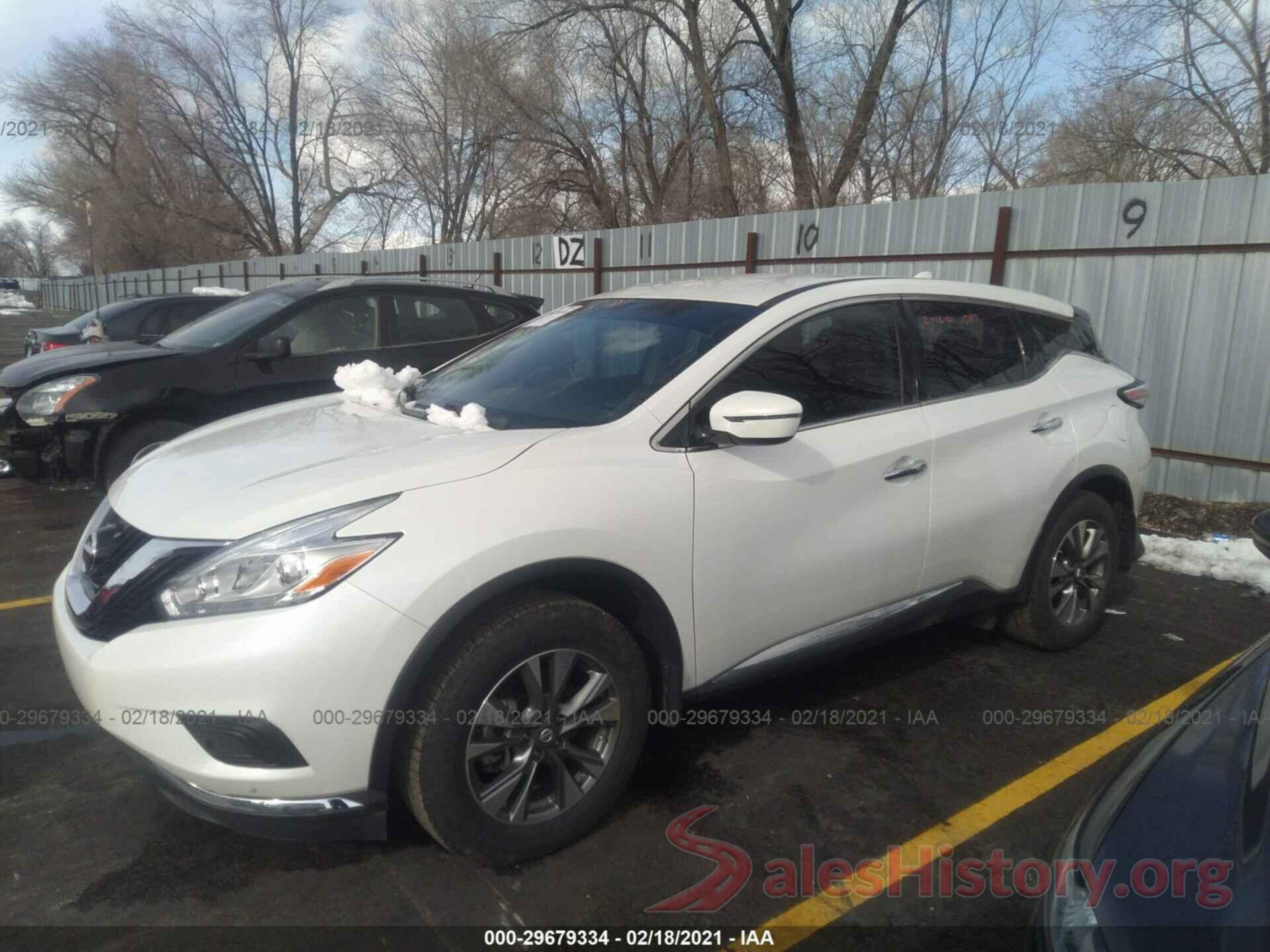 5N1AZ2MH6HN154695 2017 NISSAN MURANO