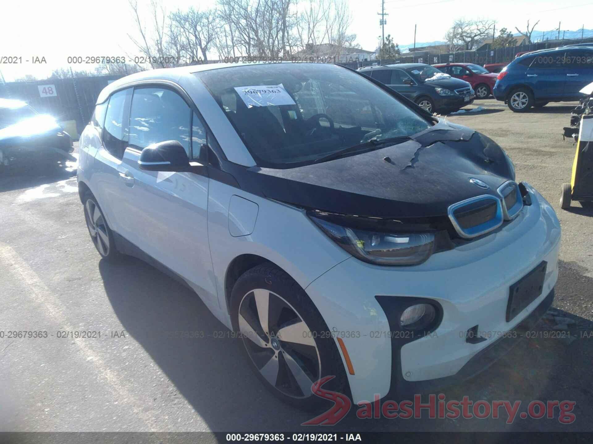 WBY1Z8C5XHV889354 2017 BMW I3