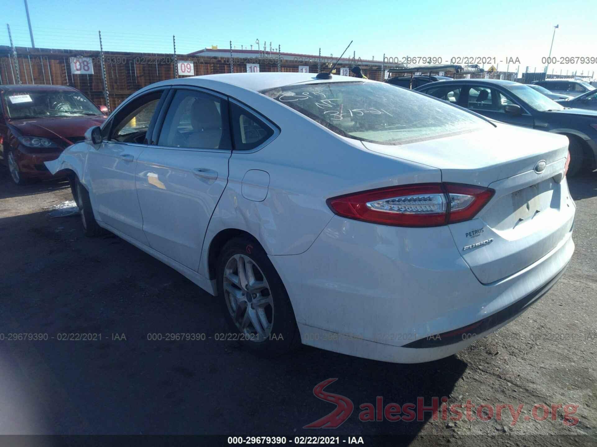 3FA6P0HD4GR158273 2016 FORD FUSION