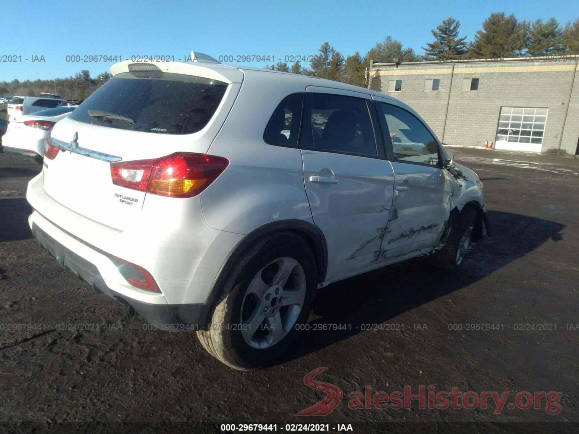 JA4AR3AU7KU020958 2019 MITSUBISHI OUTLANDER SPORT